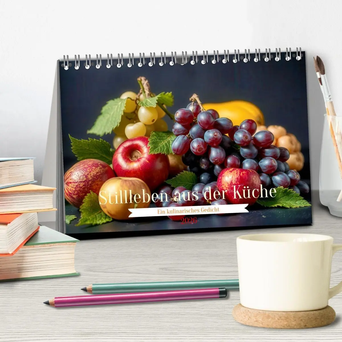Bild: 9783516708448 | Stillleben aus der Küche (Tischkalender 2026 DIN A5 quer), CALVENDO...