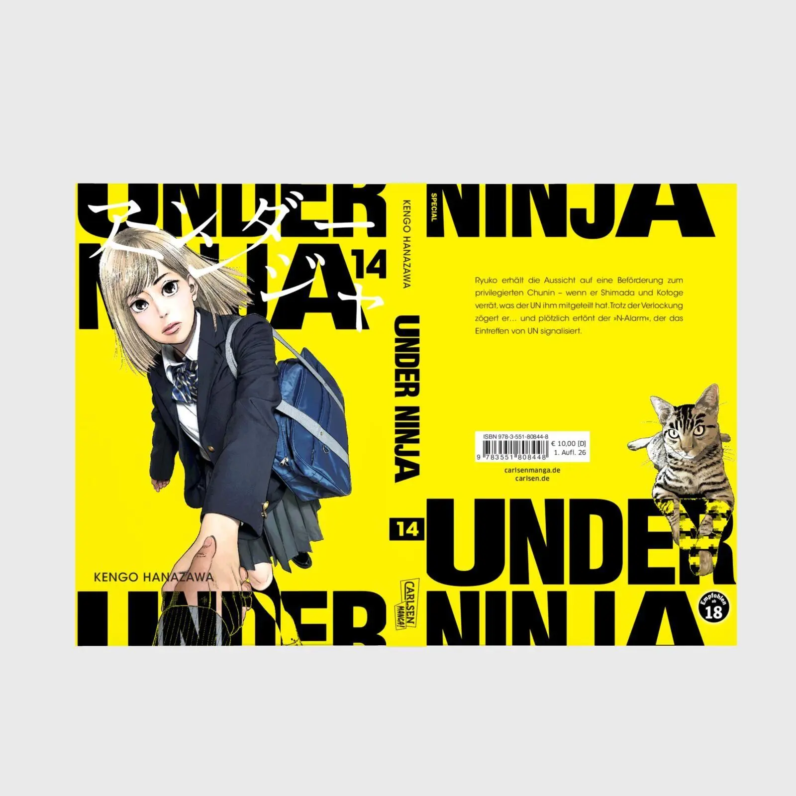 Bild: 9783551808448 | Under Ninja 14 | Kengo Hanazawa | Taschenbuch | Under Ninja | 192 S.