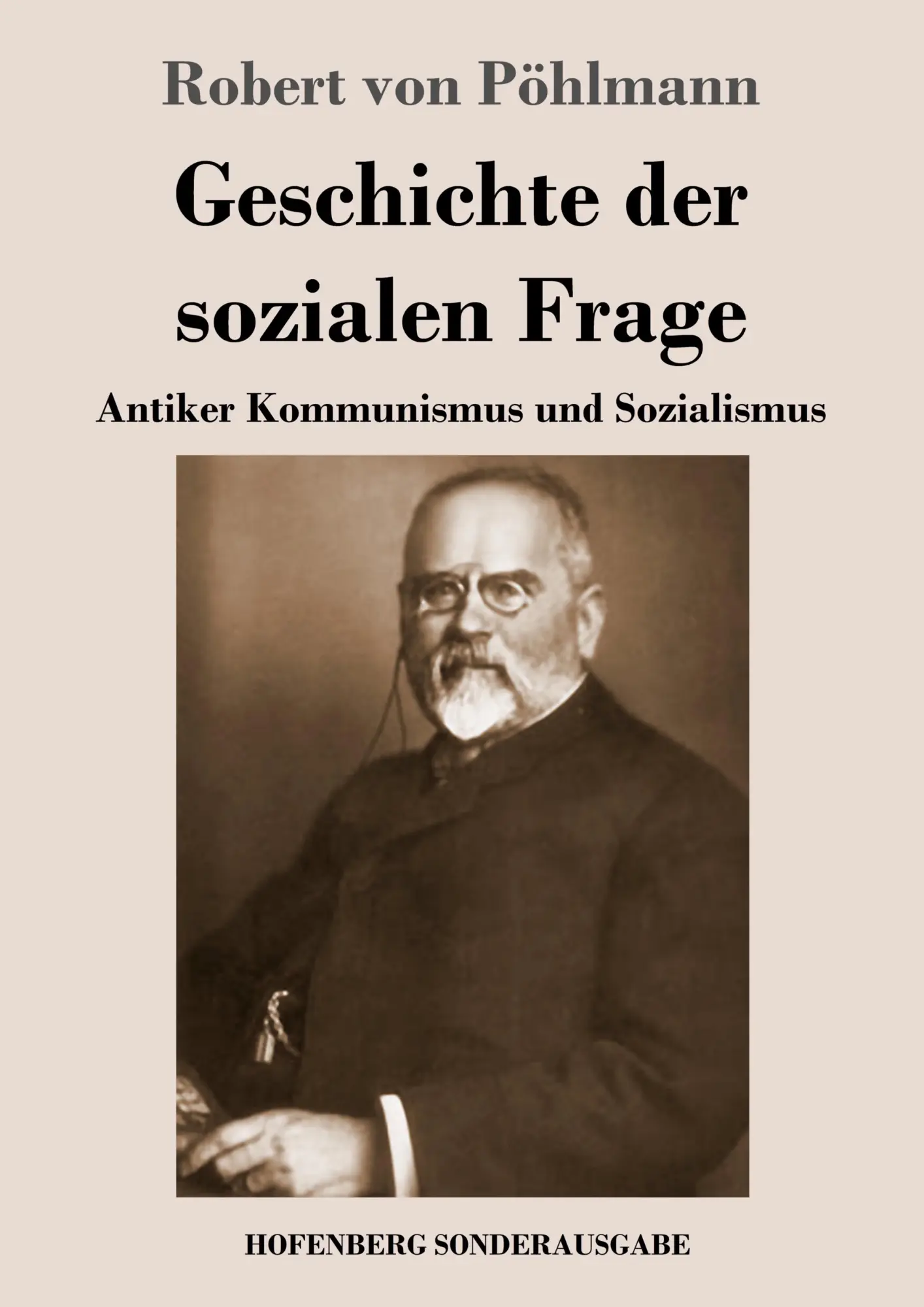 Cover: 9783743728448 | Geschichte der sozialen Frage | Antiker Kommunismus und Sozialismus