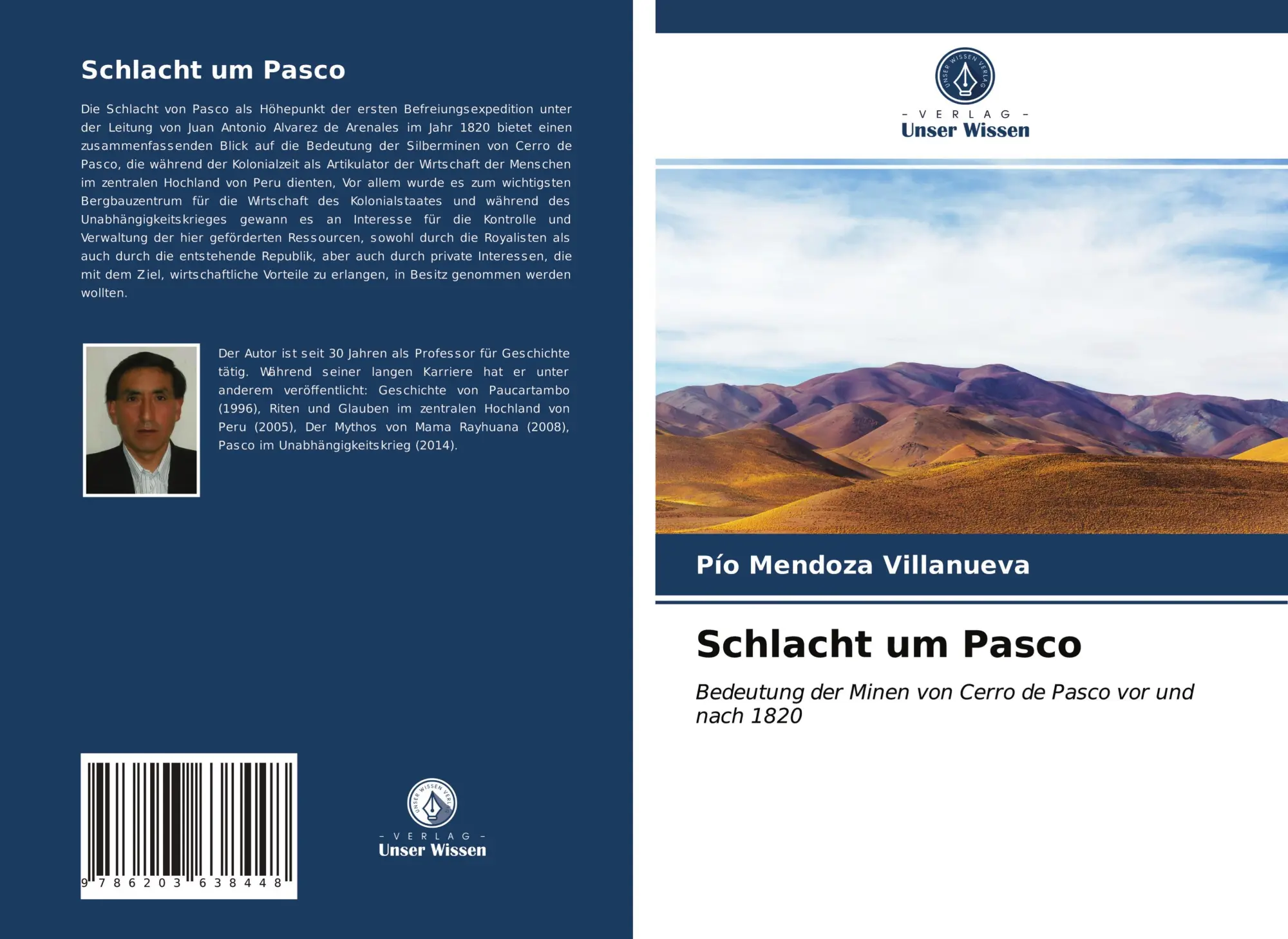 Cover: 9786203638448 | Schlacht um Pasco | Pío Mendoza Villanueva | Taschenbuch | Paperback