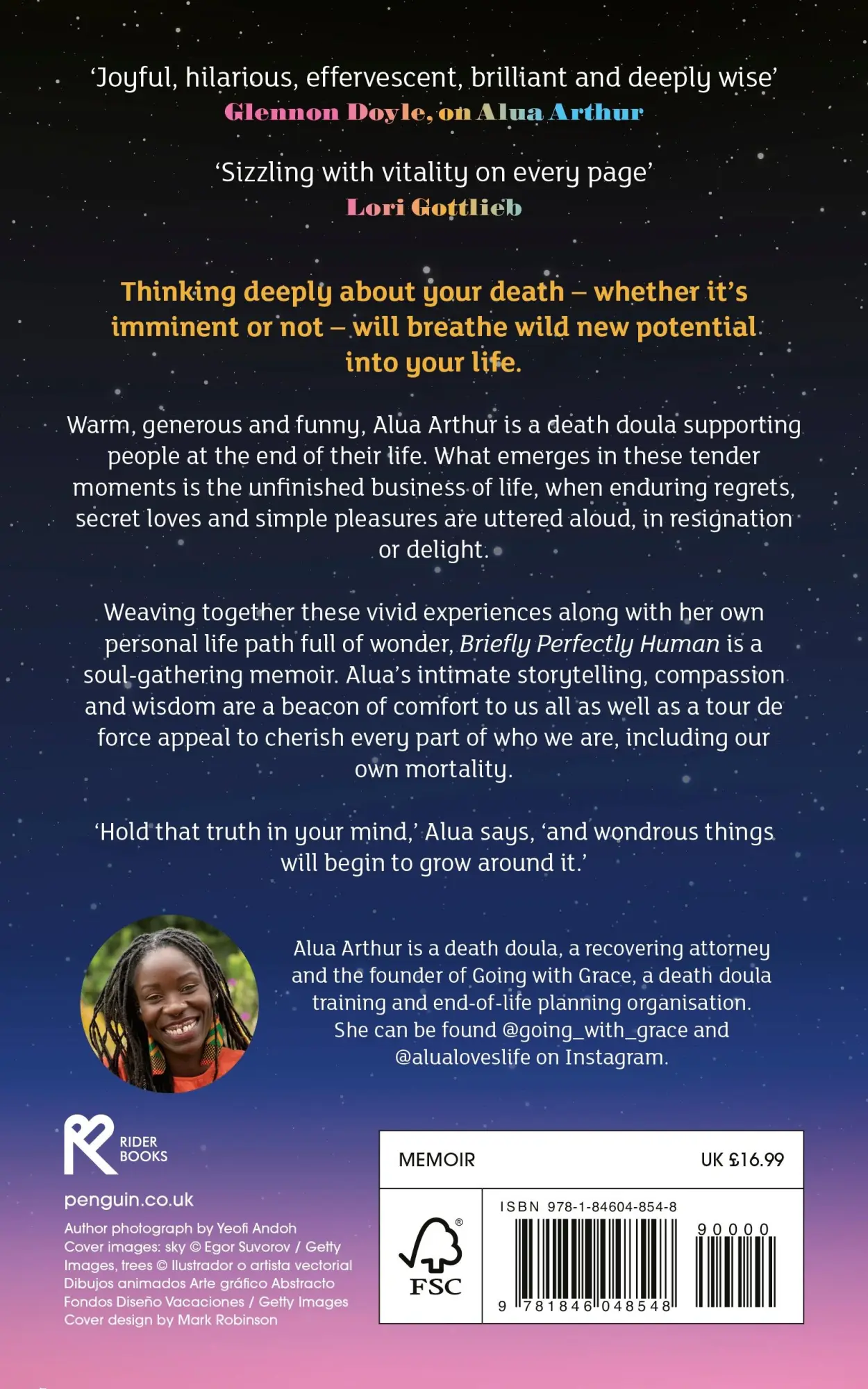 Rückseite: 9781846048548 | Briefly Perfectly Human | Alua Arthur | Taschenbuch | Englisch | 2024