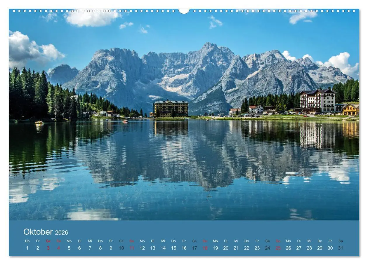 Bild: 9783457778548 | Dolomiten - Bezaubernde Giganten (Wandkalender 2026 DIN A2 quer),...