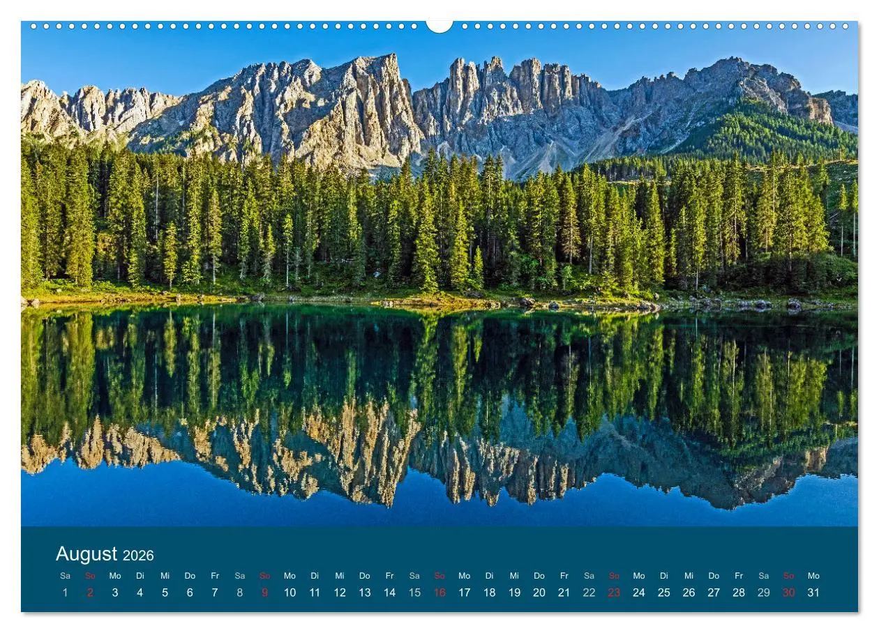 Bild: 9783457778548 | Dolomiten - Bezaubernde Giganten (Wandkalender 2026 DIN A2 quer),...