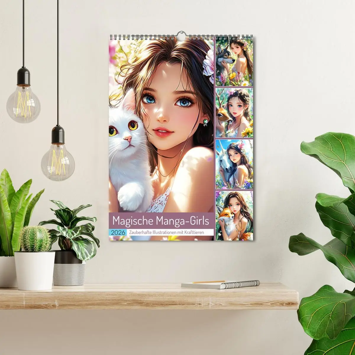 Bild: 9783516248548 | Magische Manga-Girls. Zauberhafte Illustrationen mit Krafttieren...