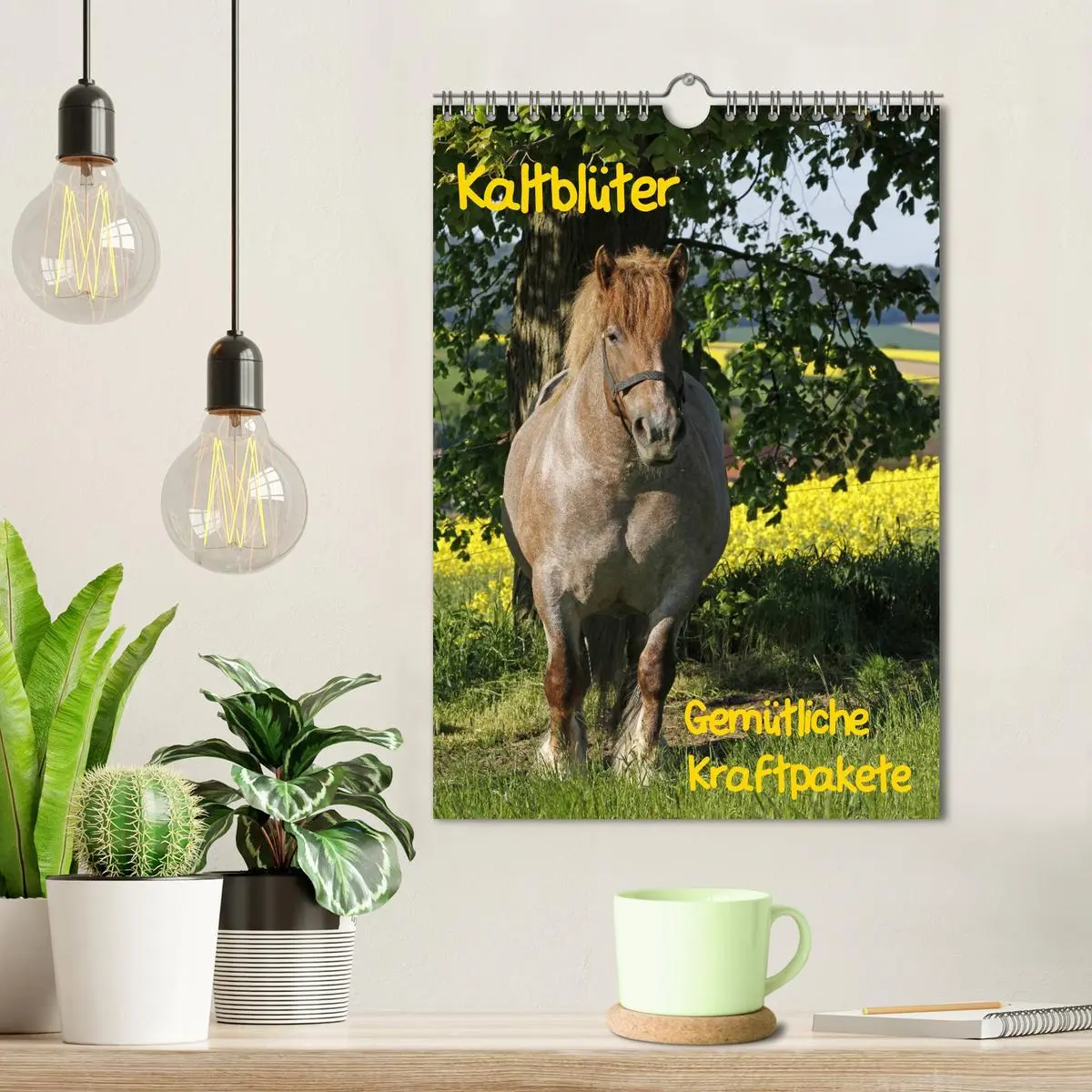 Bild: 9783516488548 | Kaltblüter (Wandkalender 2026 DIN A4 hoch), CALVENDO Monatskalender