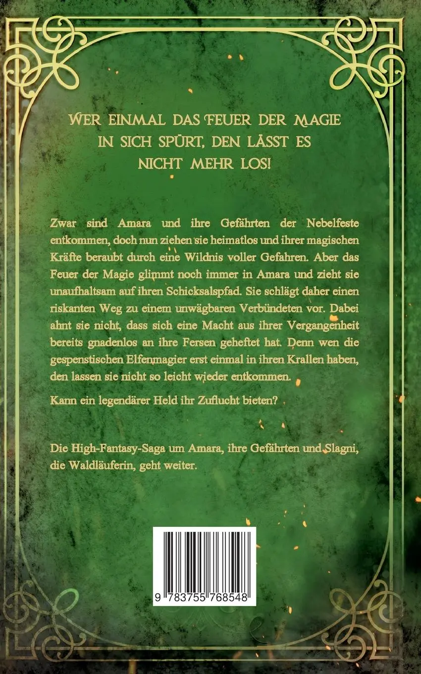 Rückseite: 9783755768548 | Der Pfad des Magiers | Das Feuer der Magie | Horus W. Odenthal | Buch