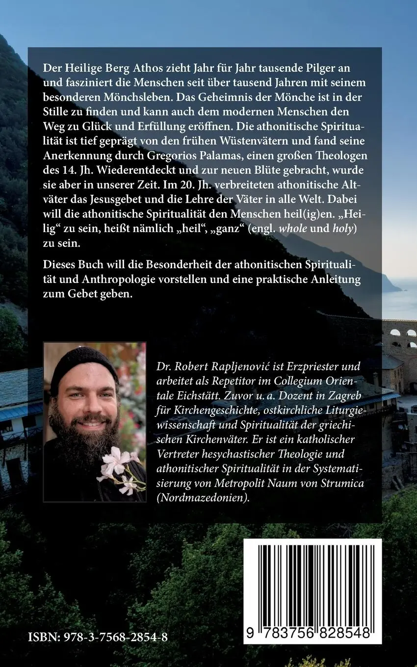 Rückseite: 9783756828548 | Athonitische Spiritualität | Robert Rapljenovic | Taschenbuch | 228 S.