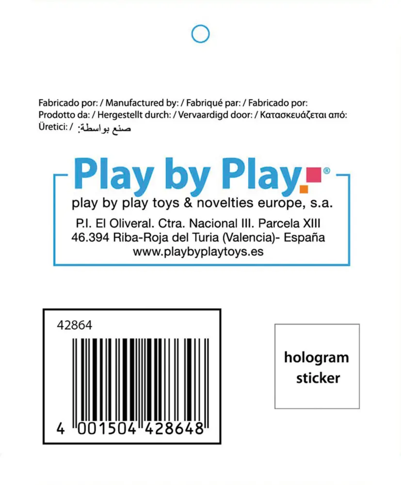 Bild: 4001504428648 | Harry Potter, Eule Hedwig, 10 cm, Schlüsselanhänger, 6 Stk. im...