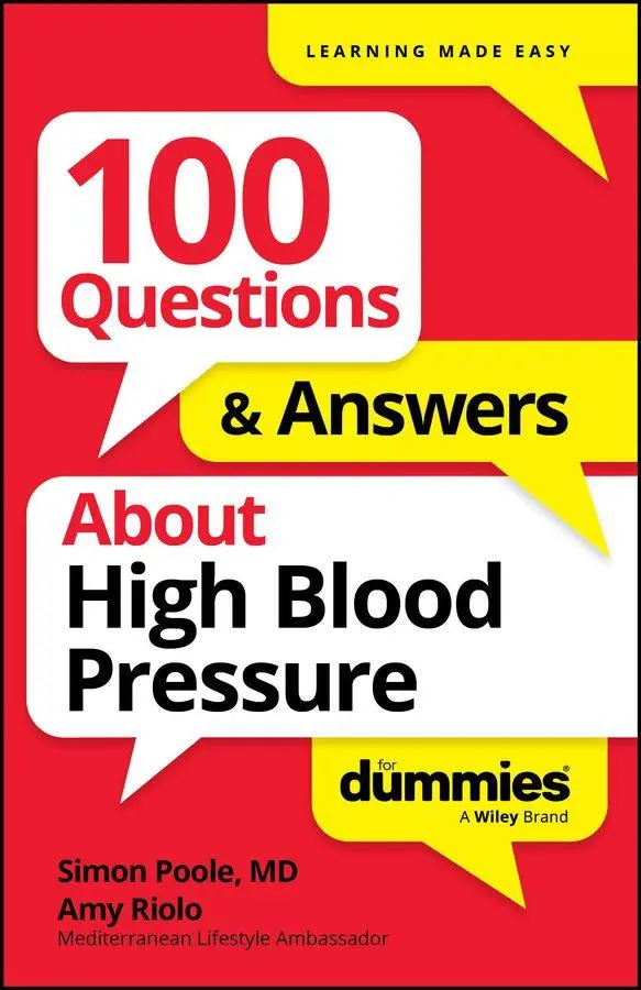 Cover: 9781394368648 | 100 Questions &amp; Answers About High Blood Pressure For Dummies | Buch