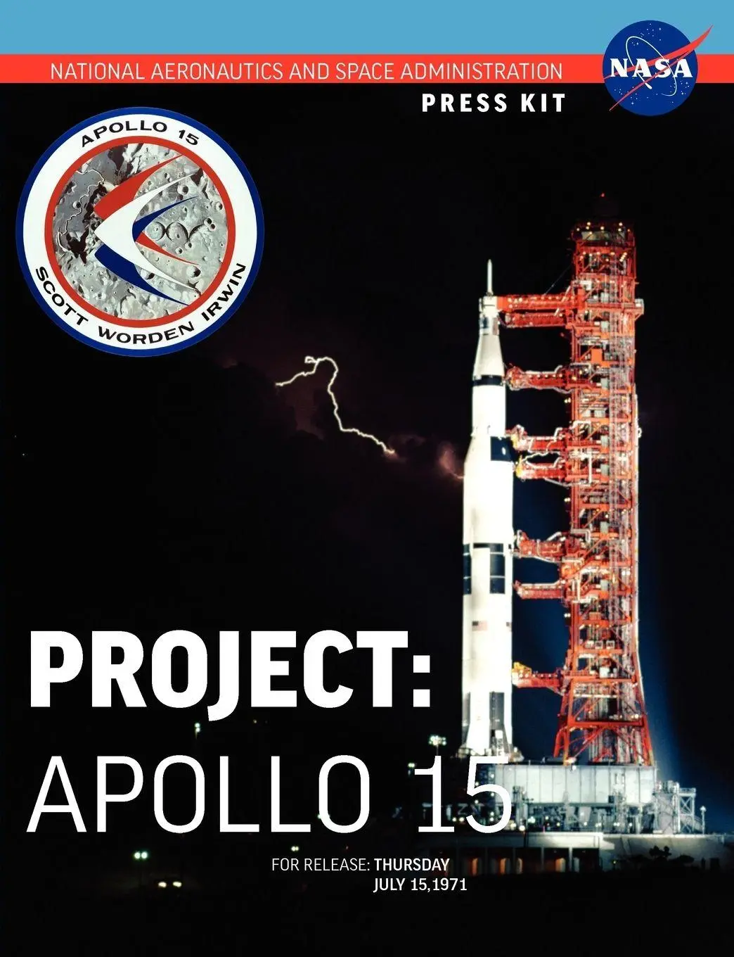 Cover: 9781780398648 | Apollo 15 | The Official NASA Press Kit | Nasa | Taschenbuch | 2012