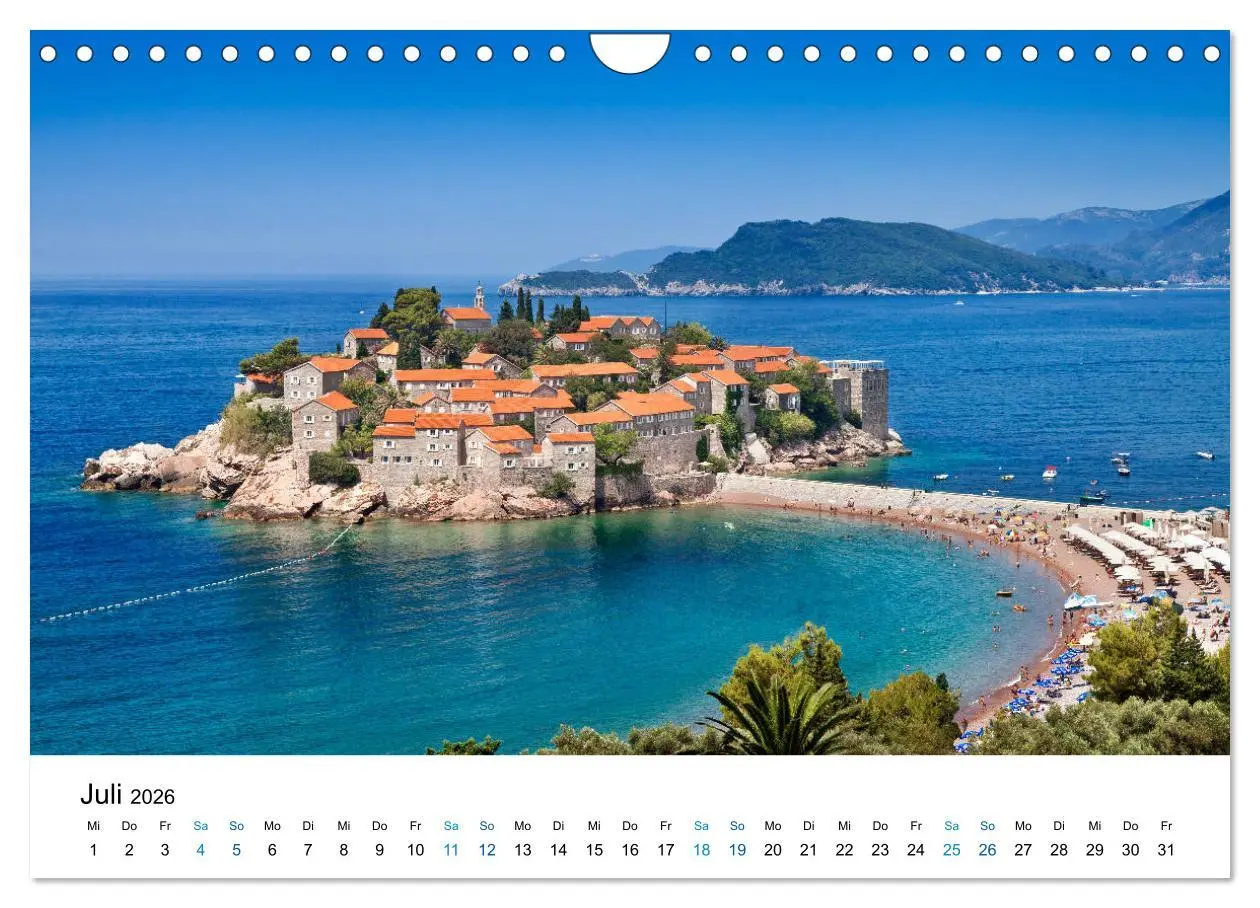 Bild: 9783457838648 | Juwelen des Balkans (Wandkalender 2026 DIN A4 quer), CALVENDO...