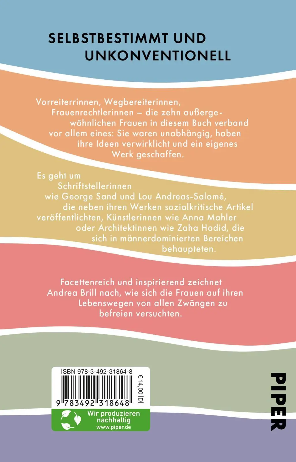 Rückseite: 9783492318648 | 'Scharfsinnig wie ein Adler und mutig wie ein Löwe' | Andrea Brill