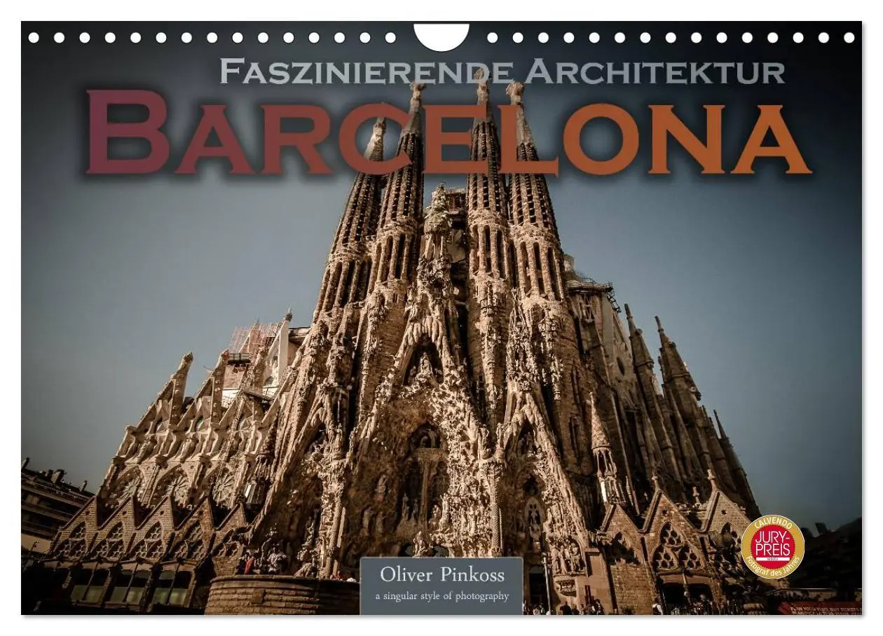 Cover: 9783516238648 | Barcelona - Faszinierende Architektur (Wandkalender 2026 DIN A4...