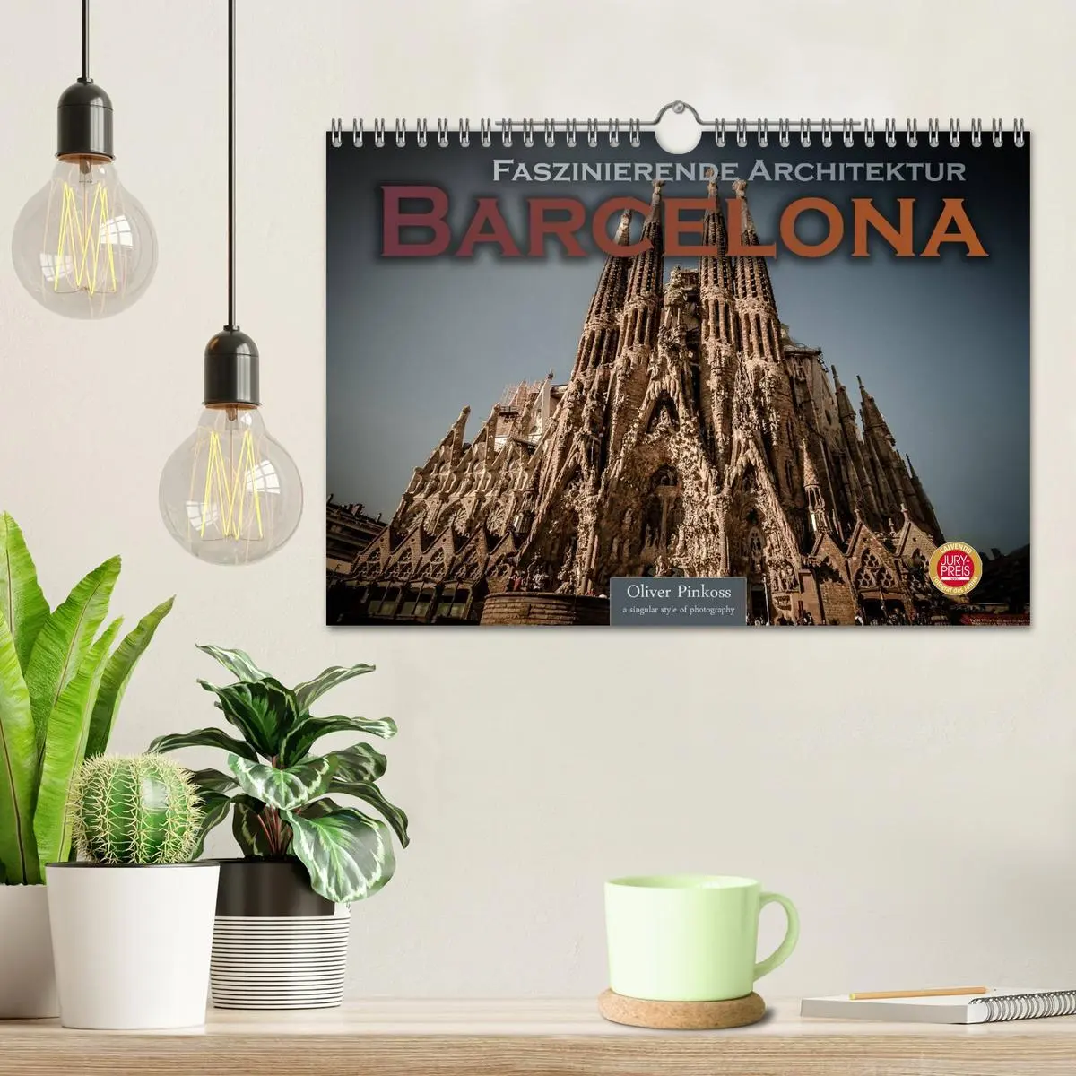 Bild: 9783516238648 | Barcelona - Faszinierende Architektur (Wandkalender 2026 DIN A4...