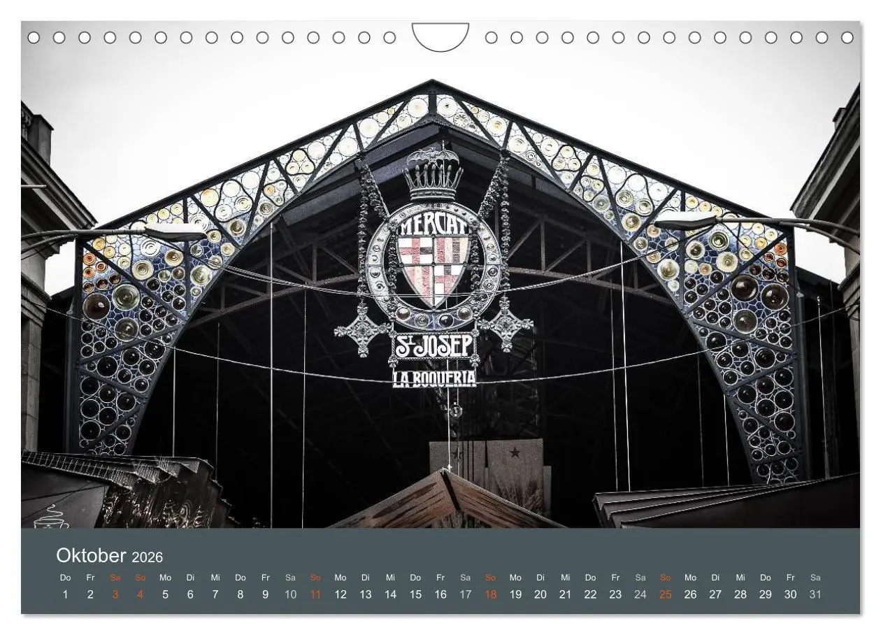 Bild: 9783516238648 | Barcelona - Faszinierende Architektur (Wandkalender 2026 DIN A4...