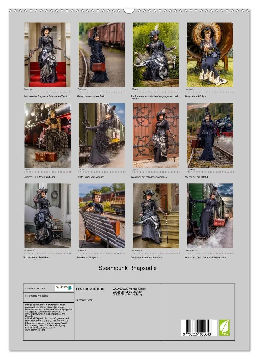 Bild: 9783516858648 | Steampunk Rhapsodie (hochwertiger Premium Wandkalender 2027 DIN A2...