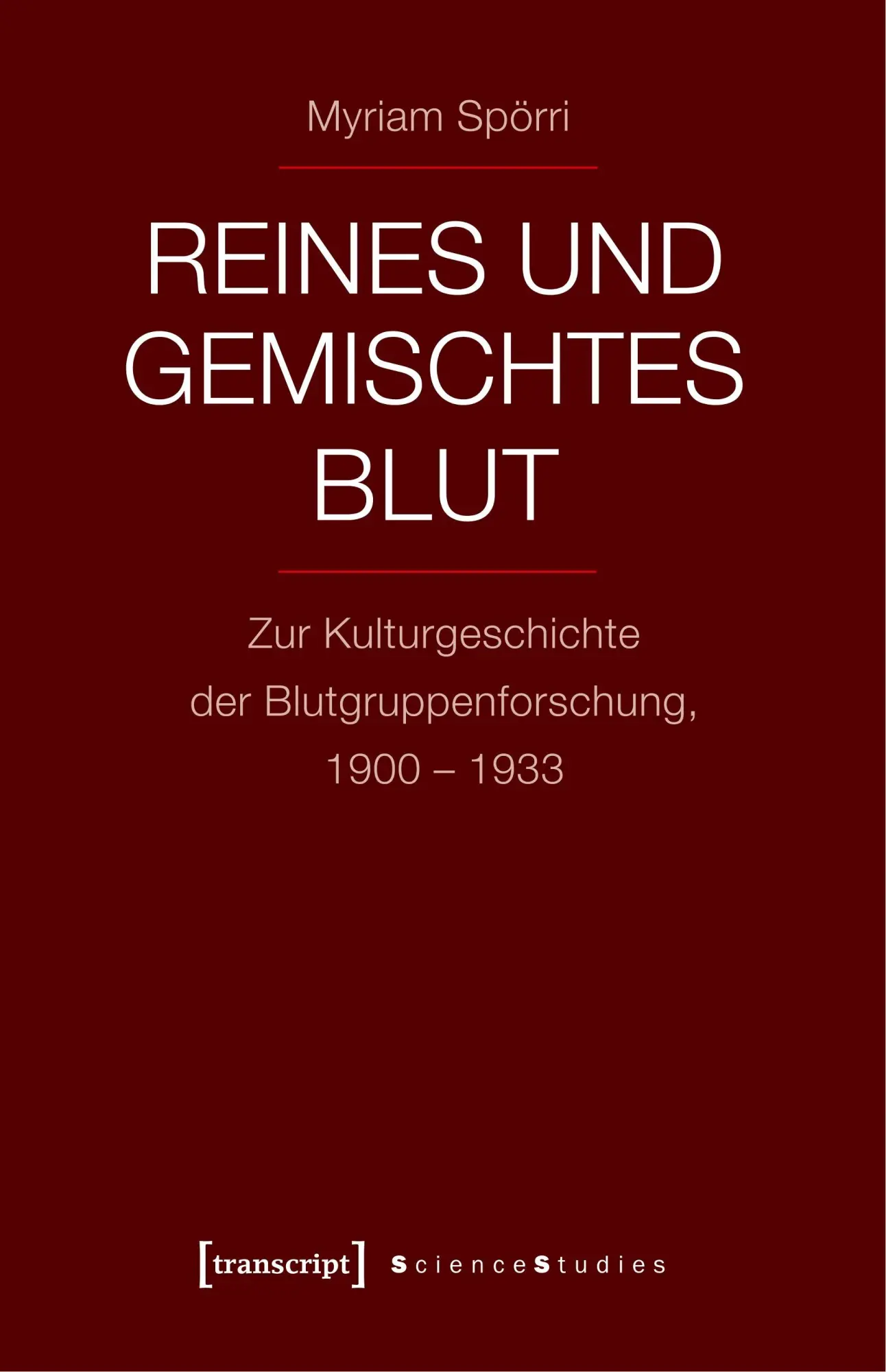 Cover: 9783837618648 | Reines und gemischtes Blut | Myriam Spörri | Taschenbuch | 414 S.