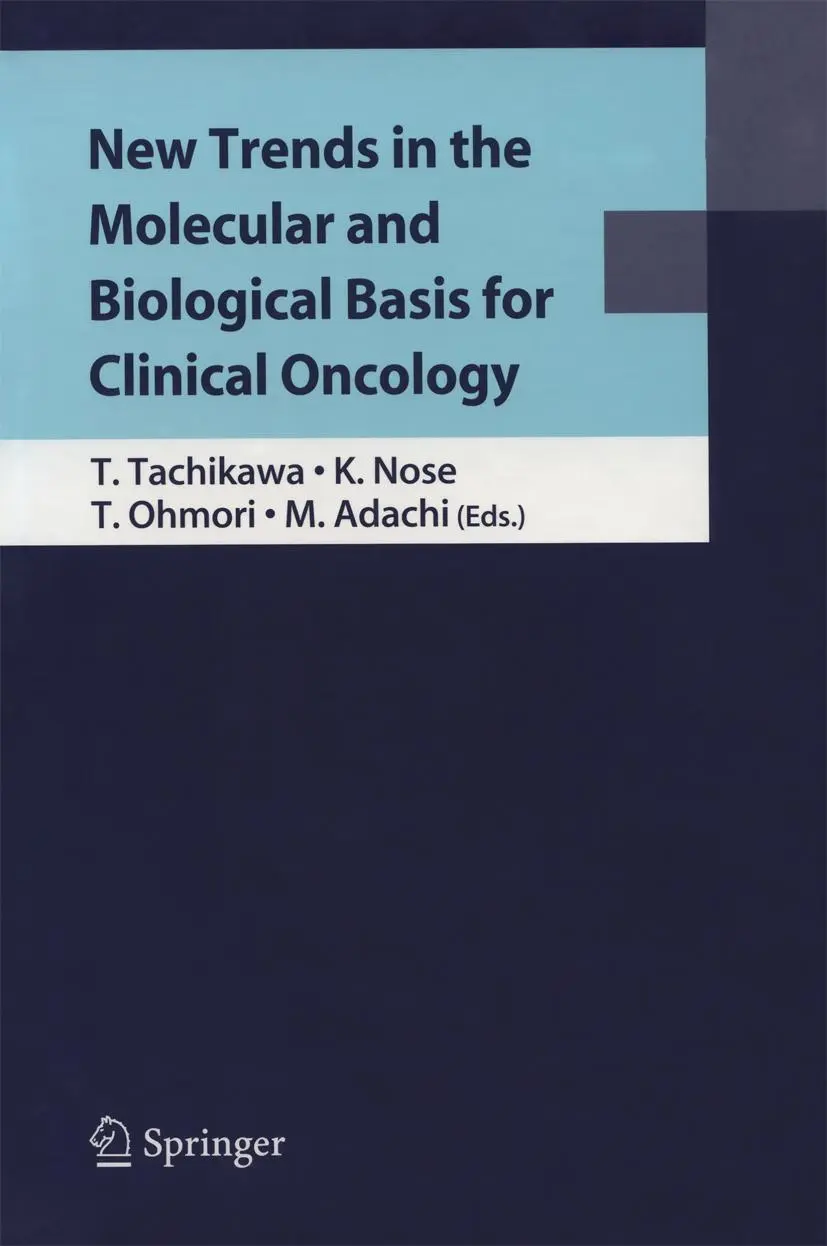 Cover: 9784431998648 | New Trends in the Molecular and Biological Basis for Clinical Oncology