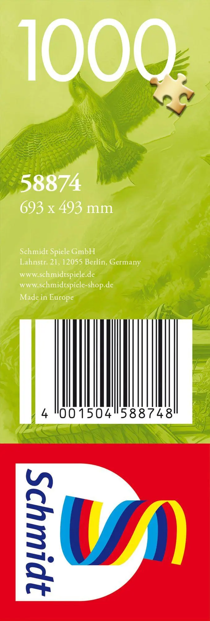 Bild: 4001504588748 | Dörfchen am Waldesrand | Puzzle Standard 1000 Teile | Spiel | 58874