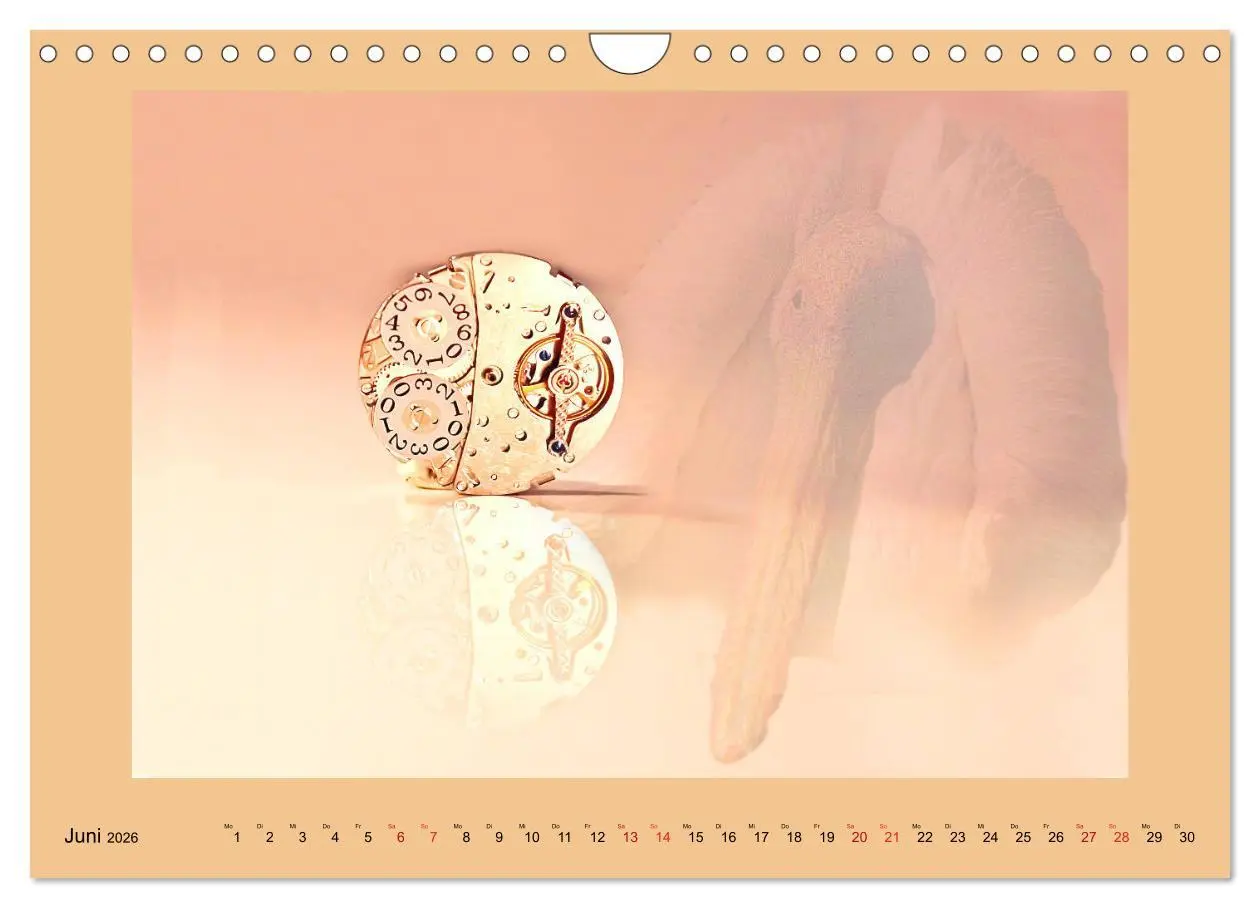 Bild: 9783457828748 | Uhr-Werk-Kunst (Wandkalender 2026 DIN A4 quer), CALVENDO...