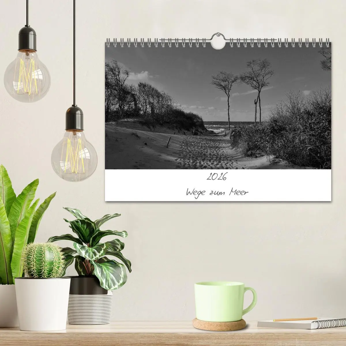 Bild: 9783516228748 | Wege zum Meer (Wandkalender 2026 DIN A4 quer), CALVENDO Monatskalender