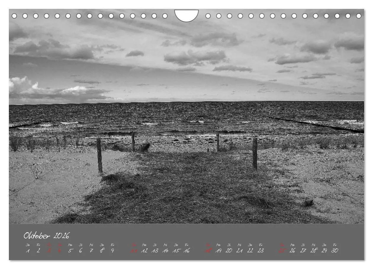 Bild: 9783516228748 | Wege zum Meer (Wandkalender 2026 DIN A4 quer), CALVENDO Monatskalender