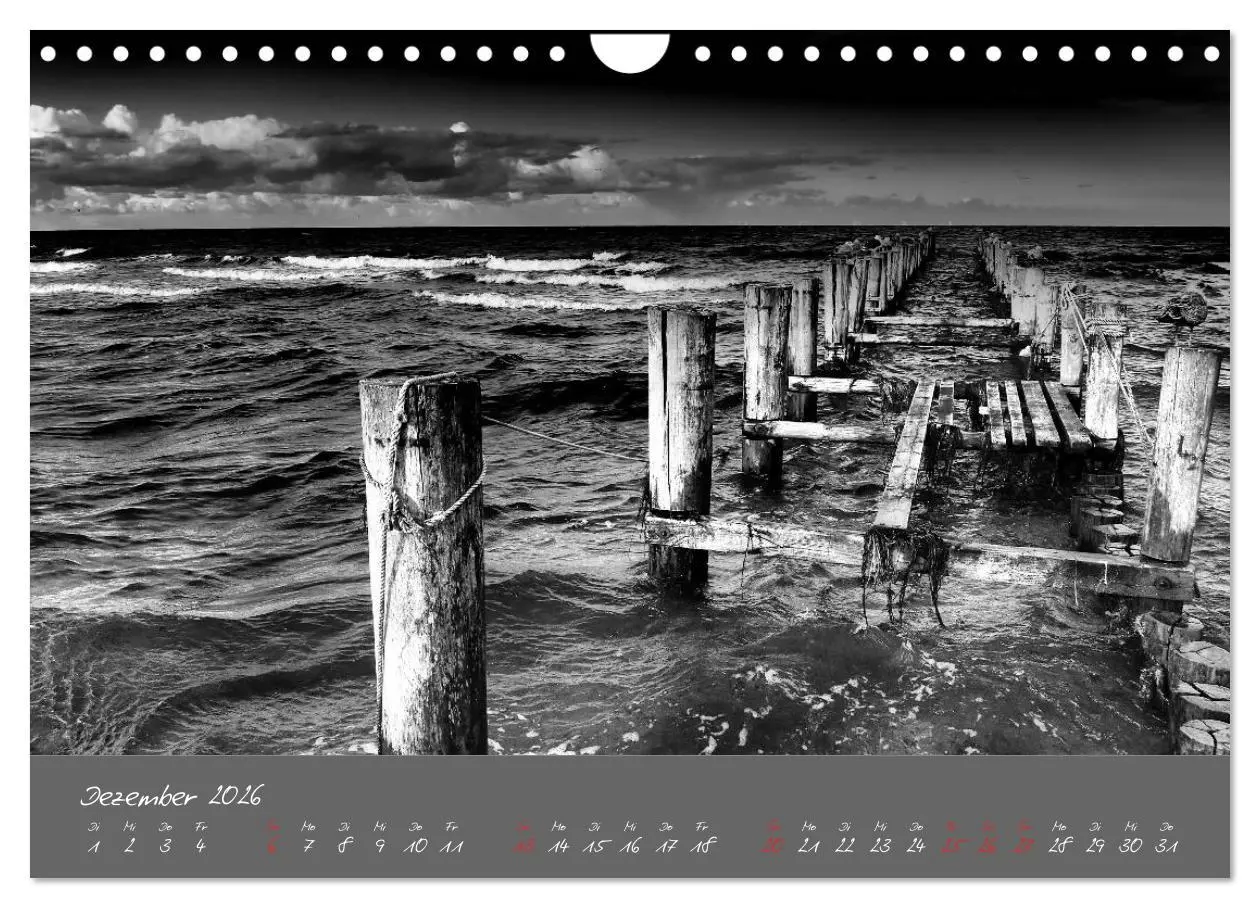 Bild: 9783516228748 | Wege zum Meer (Wandkalender 2026 DIN A4 quer), CALVENDO Monatskalender