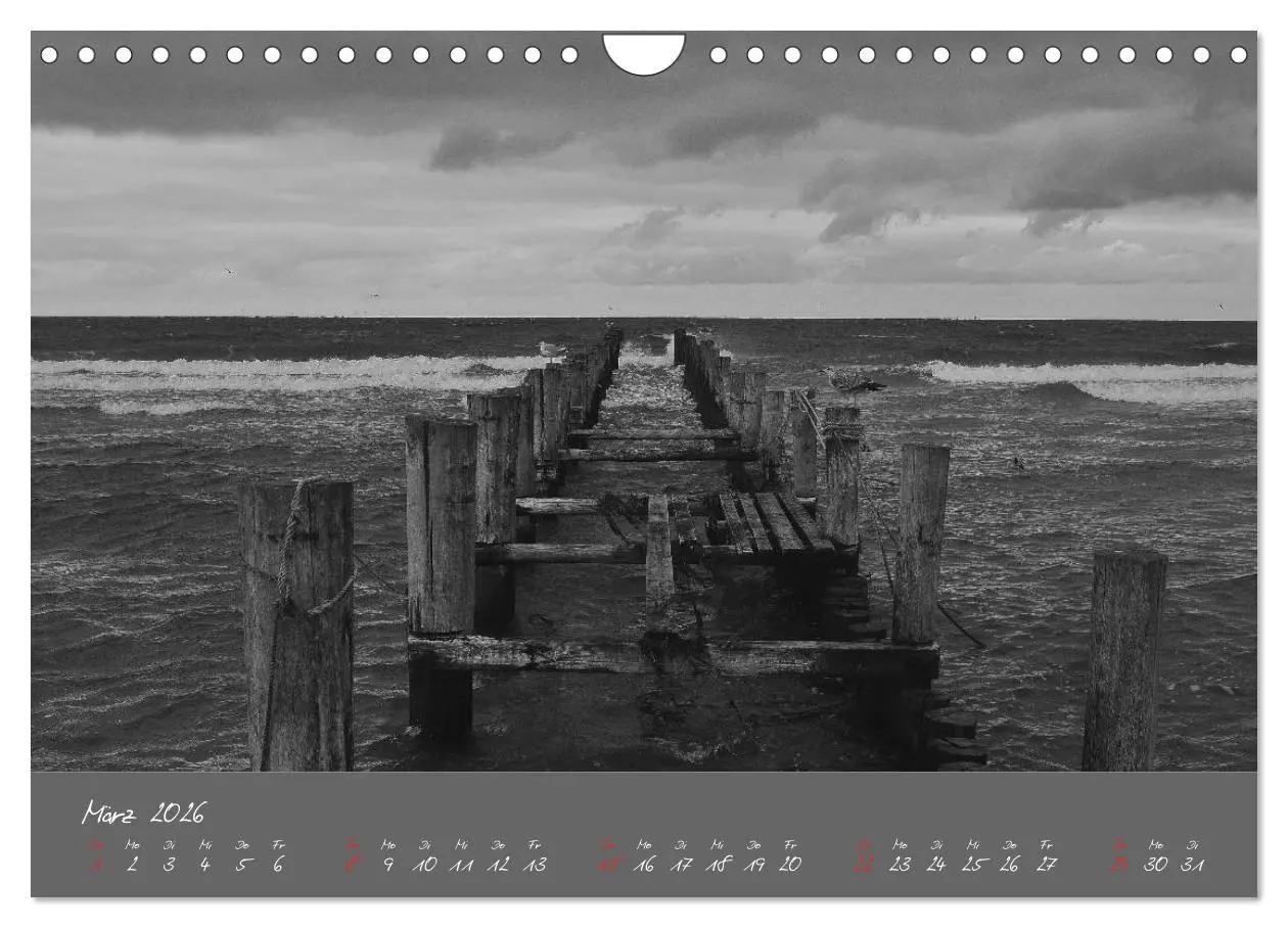 Bild: 9783516228748 | Wege zum Meer (Wandkalender 2026 DIN A4 quer), CALVENDO Monatskalender