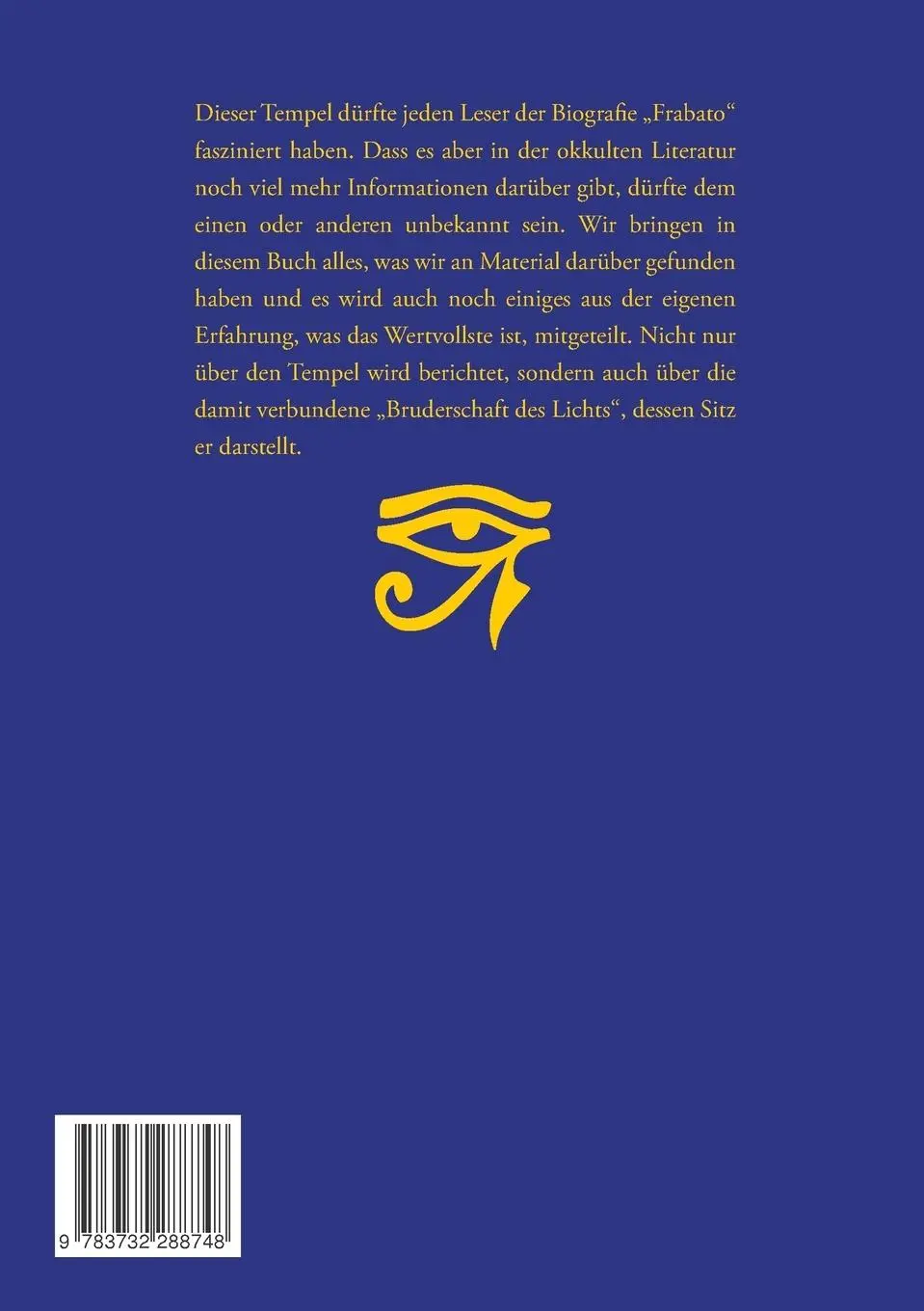 Rückseite: 9783732288748 | Shamballa - Der goldene Tempel des Lichts | Hohenstätten | Taschenbuch