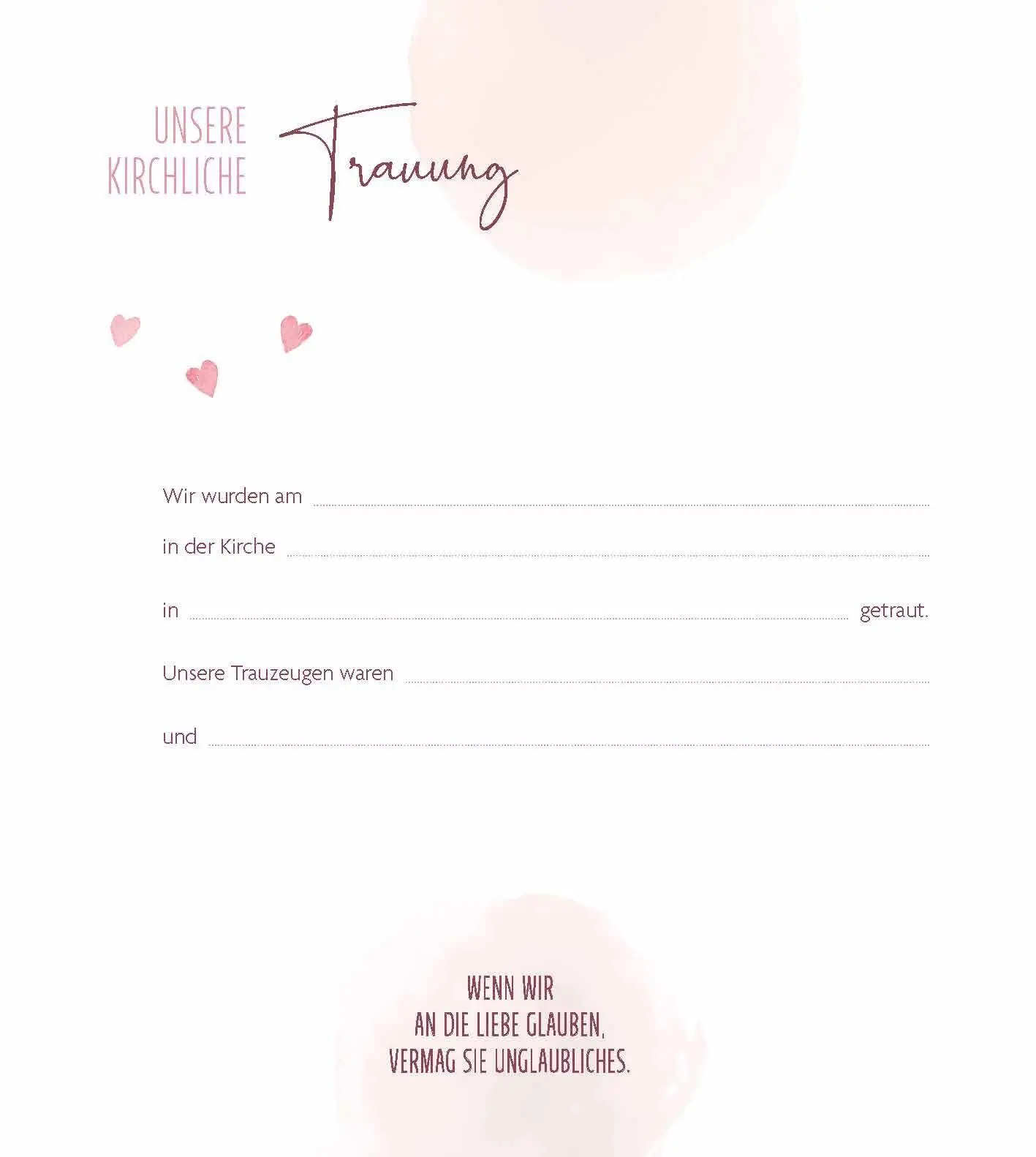 Bild: 9783766638748 | Unsere Hochzeit | Erinnerungsalbum | Irmgard Erath | Buch | 48 S.