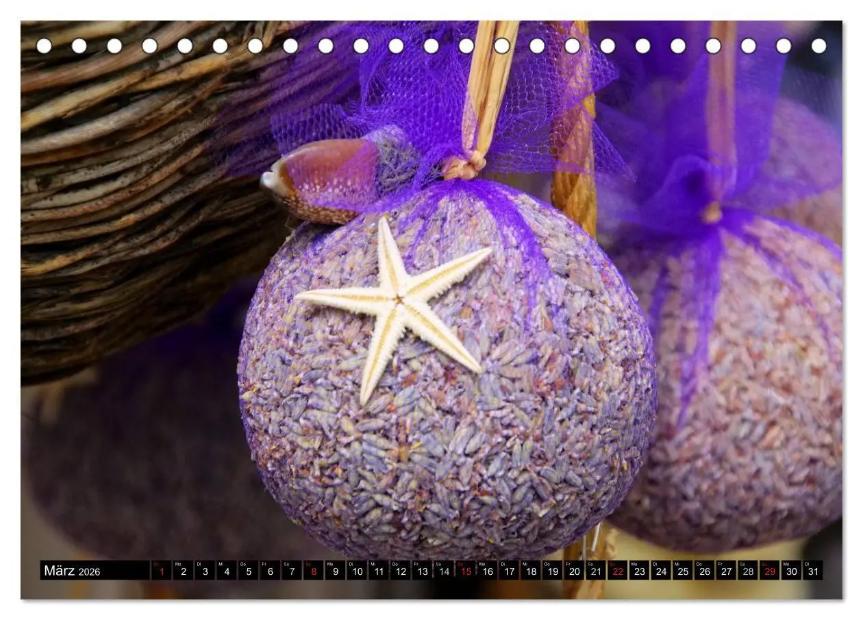 Bild: 9783516148848 | Lavendel (Tischkalender 2026 DIN A5 quer), CALVENDO Monatskalender