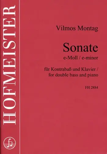 Cover: 9790203428848 | Sonate e-Moll | Vilmos Montag | Buch | EAN 9790203428848