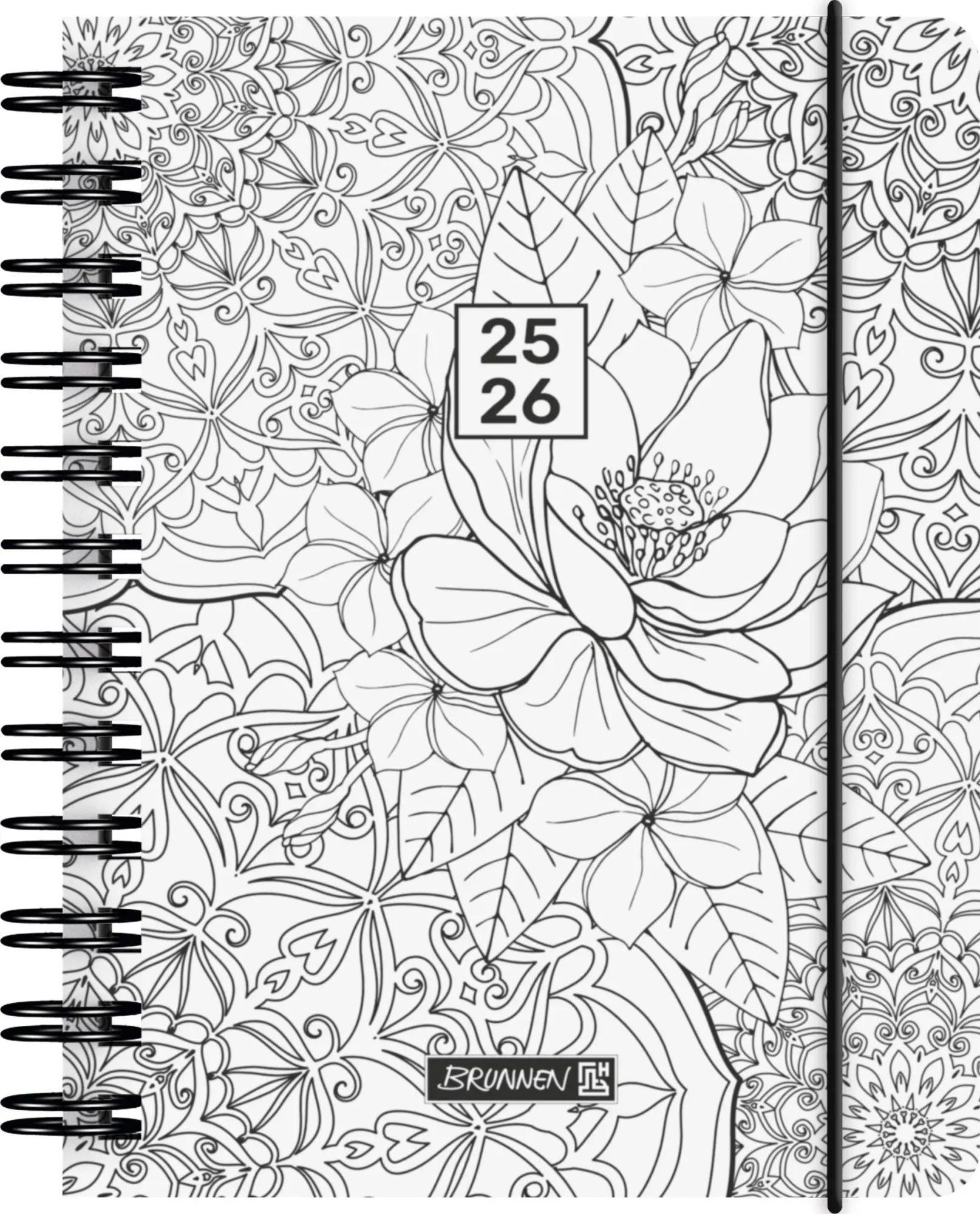 Cover: 4061947138948 | BRUNNEN Schülerkalender (2025/2026) "ZENart", 1 Seite = 1 Tag, A6,...