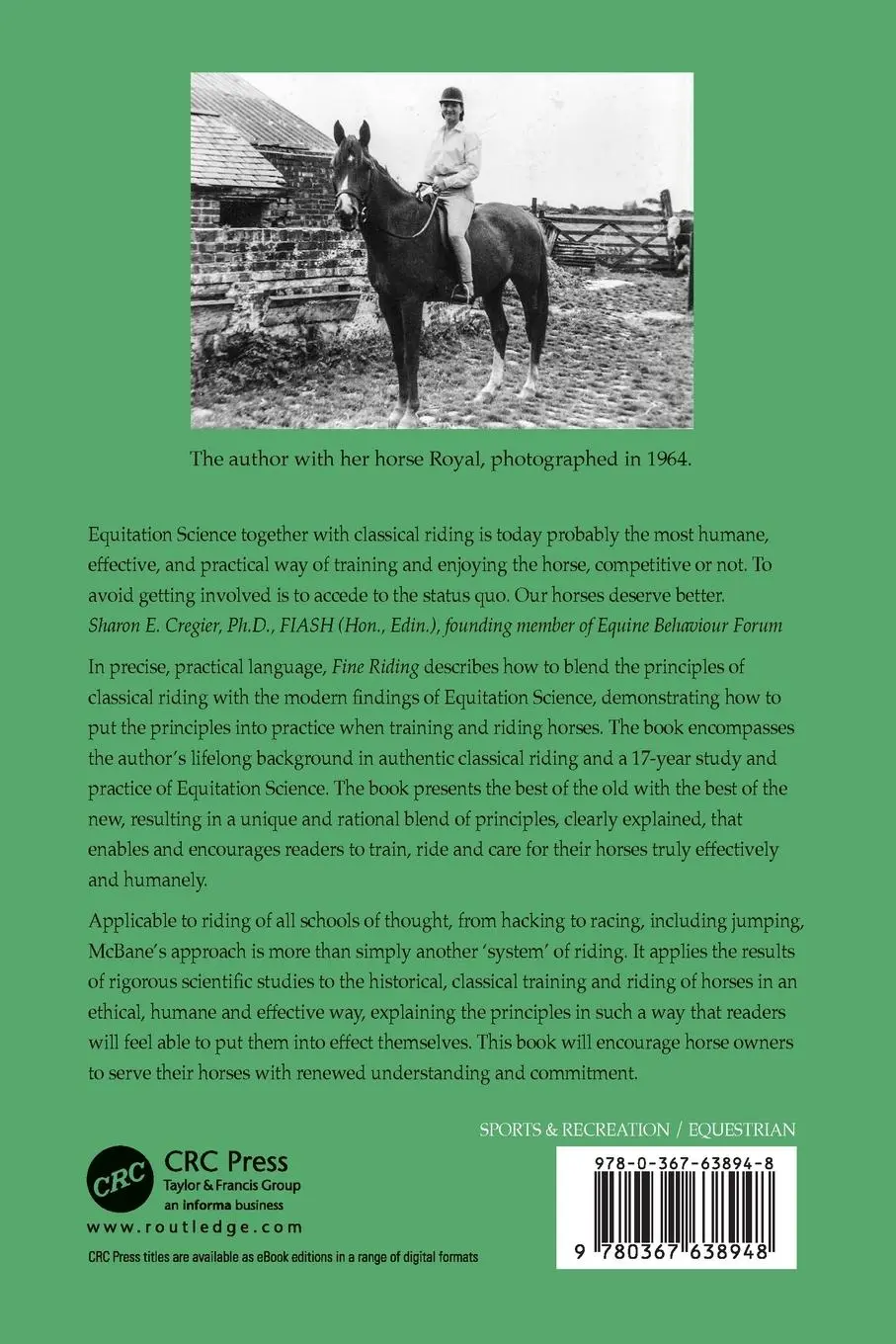 Rückseite: 9780367638948 | Fine Riding | Blending Classical Riding and Equitation Science | Buch