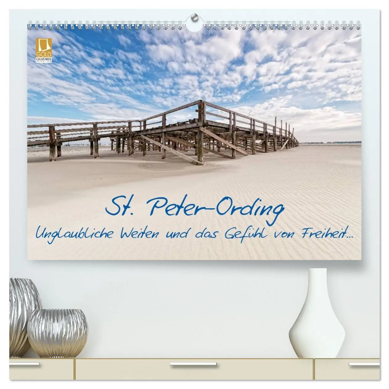 Cover: 9783516068948 | St. Peter-Ording (hochwertiger Premium Wandkalender 2026 DIN A2...