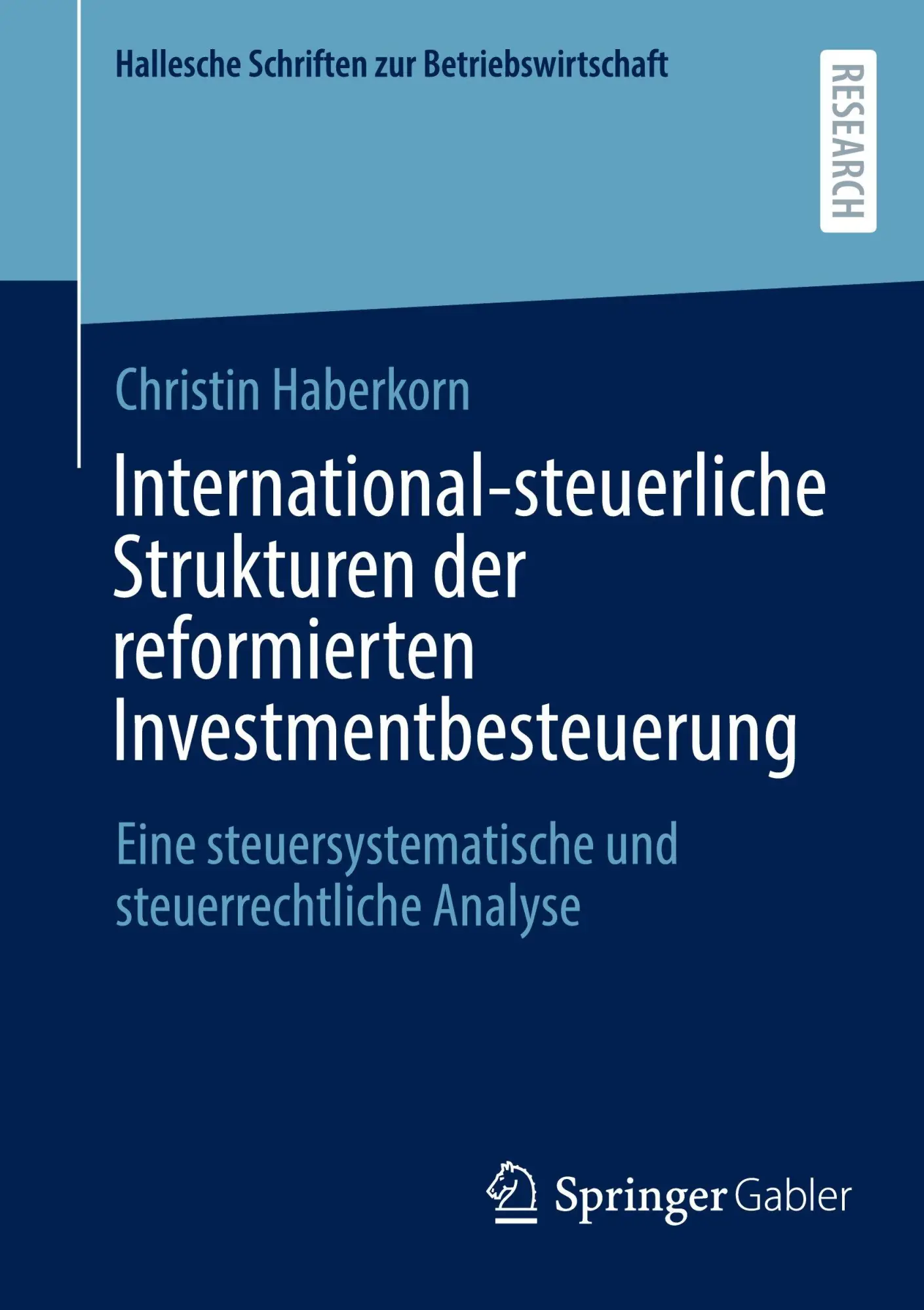 Cover: 9783658498948 | International-steuerliche Strukturen der reformierten...