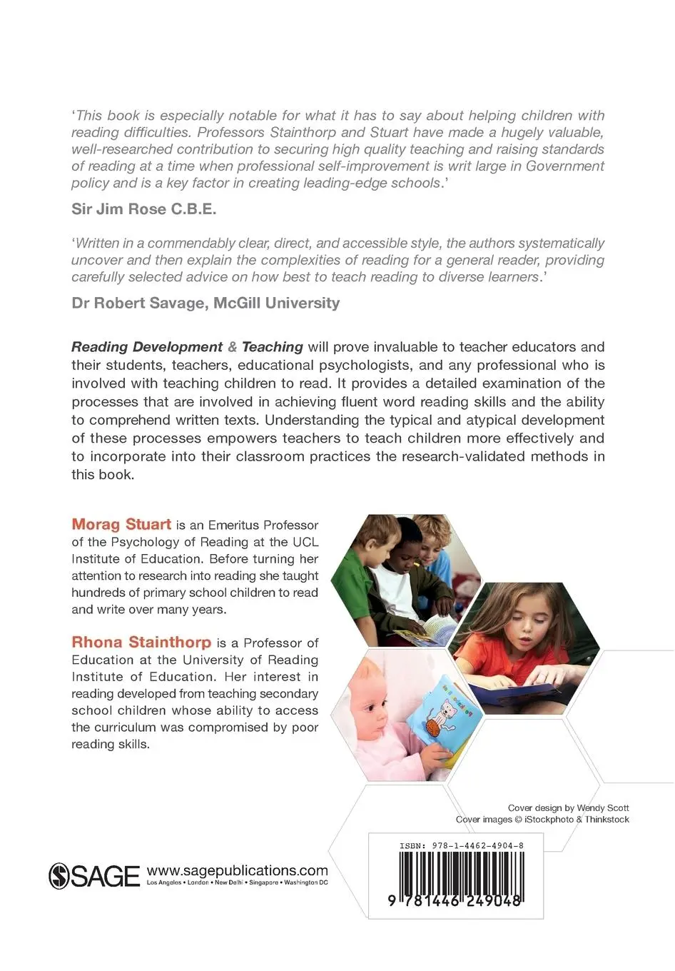 Rückseite: 9781446249048 | Reading Development and Teaching | Morag Stuart (u. a.) | Taschenbuch