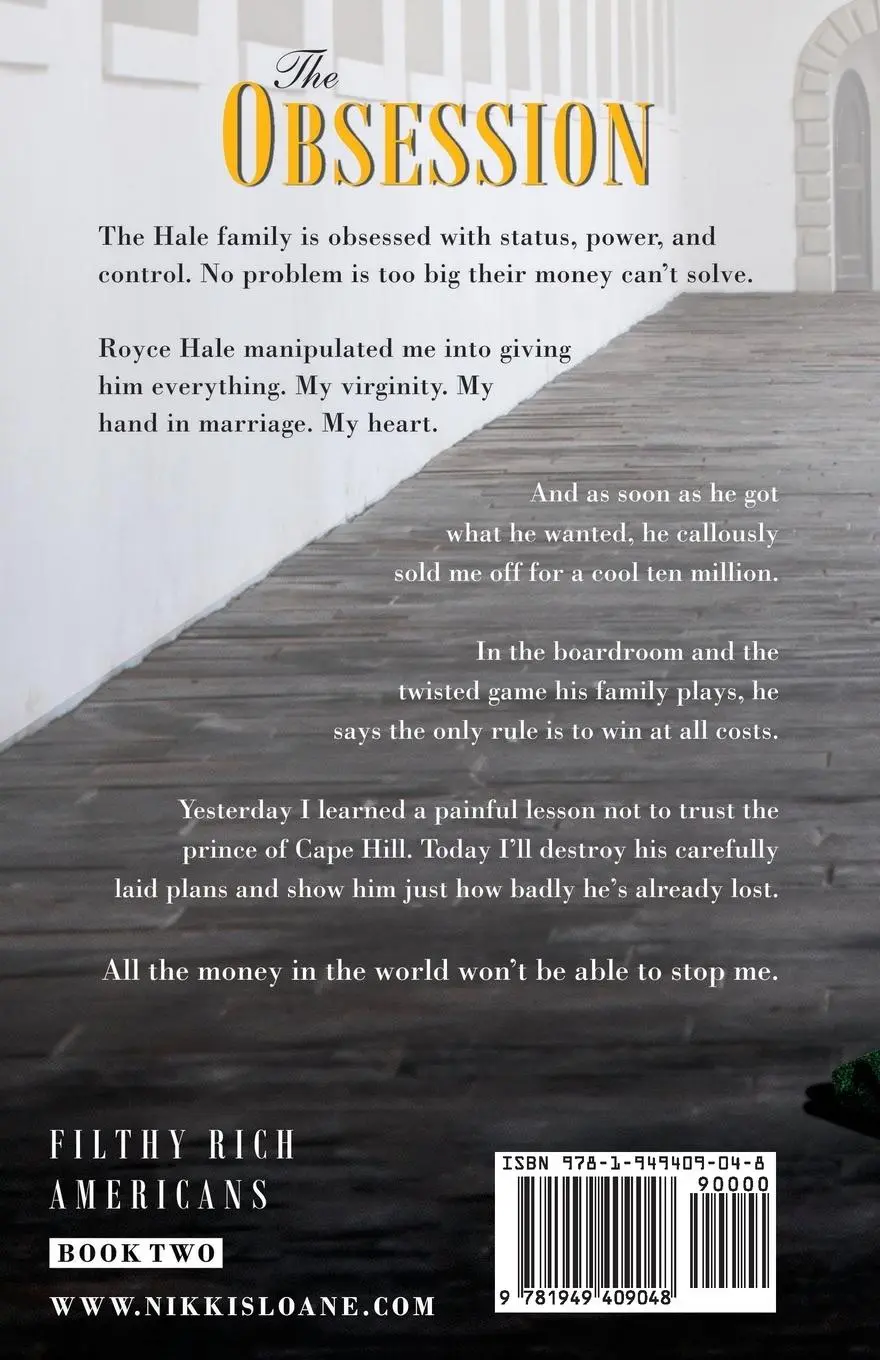 Rückseite: 9781949409048 | The Obsession | Nikki Sloane | Taschenbuch | Kartoniert / Broschiert