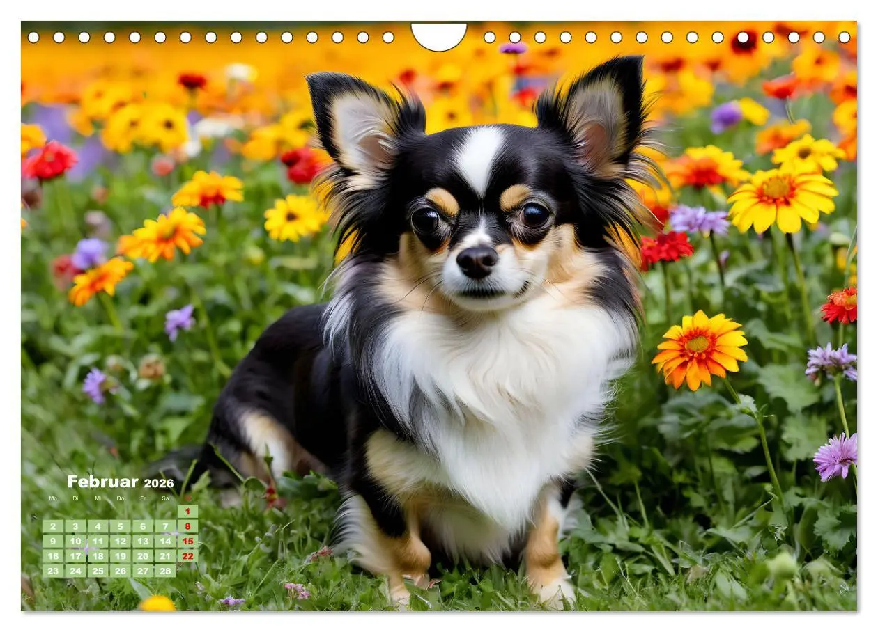 Bild: 9783457249048 | Chihuahua - der mutige Winzling (Wandkalender 2026 DIN A4 quer),...