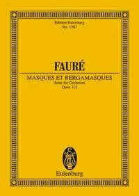 Cover: 9783795769048 | Masques Et Bergamasques Op 112 | Suite | Gabriel Fauré | Taschenbuch