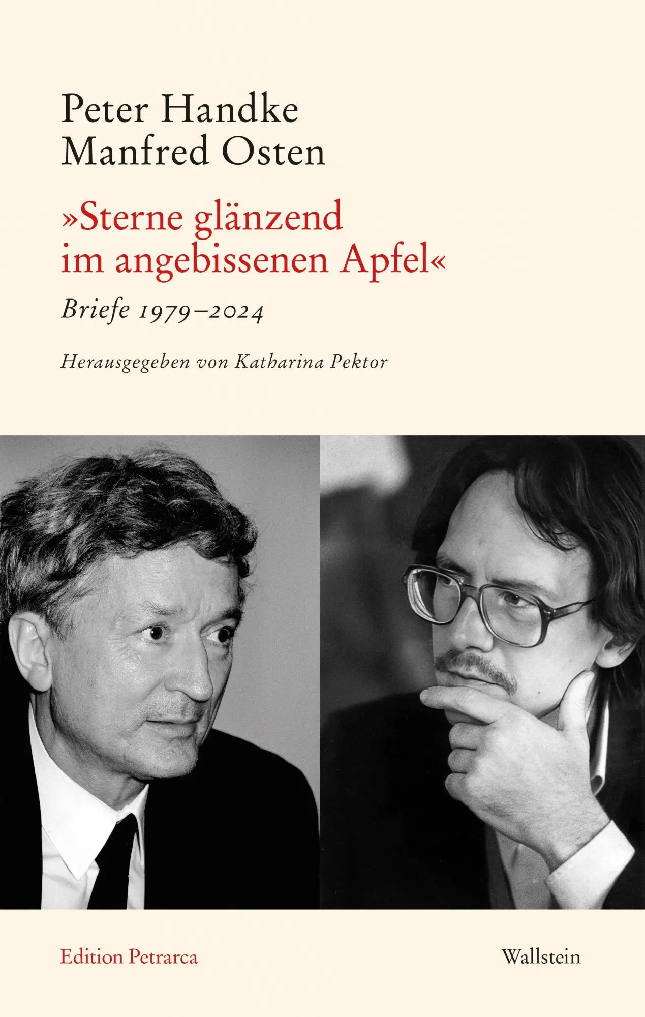 Cover: 9783835359048 | 'Sterne glänzend im angebissenen Apfel' | Briefe 1979-2024 | Buch