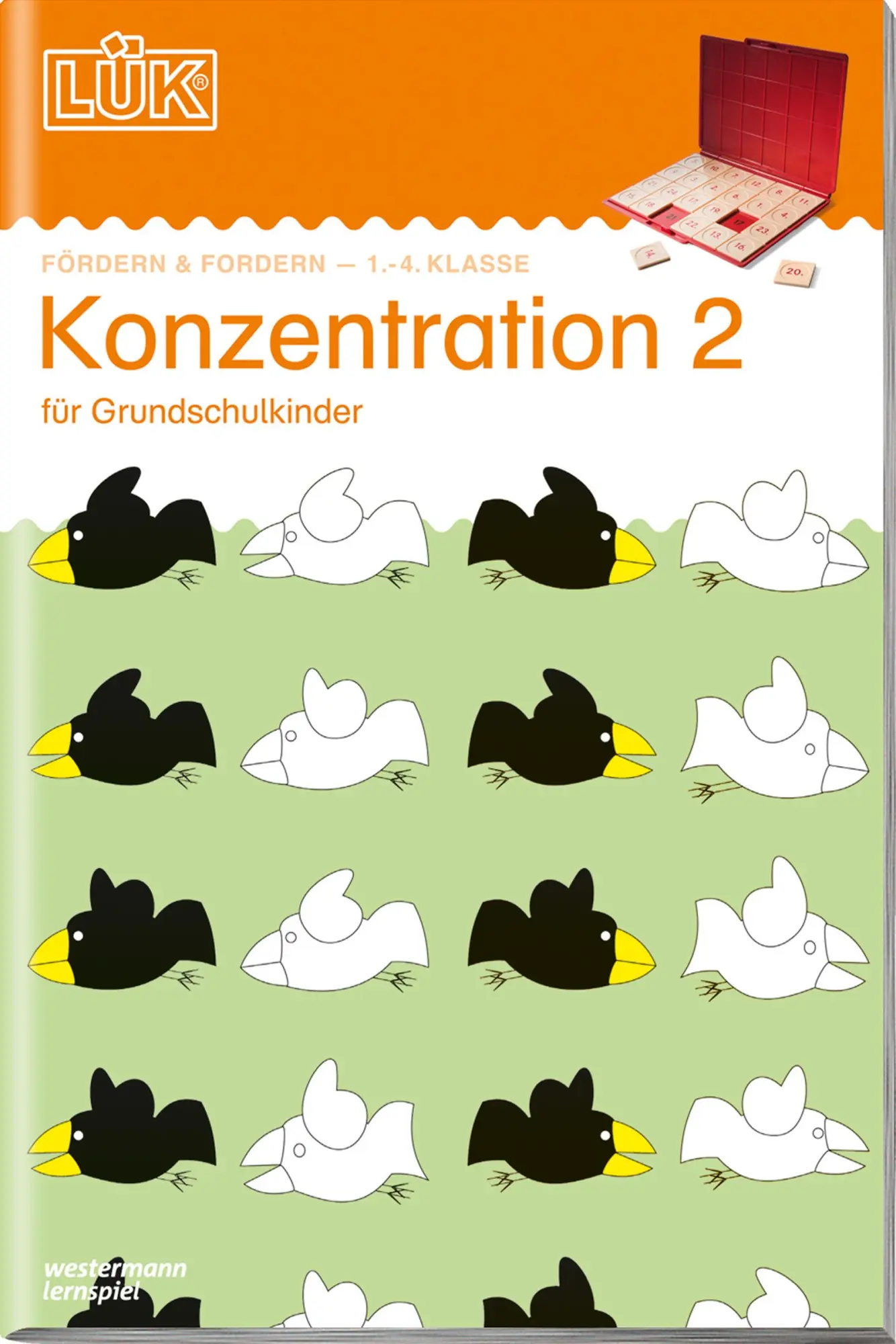 Cover: 9783894149048 | LÜK. Konzentration 2 | Fördern &amp; Fordern: Für Grundschulkinder | Junga