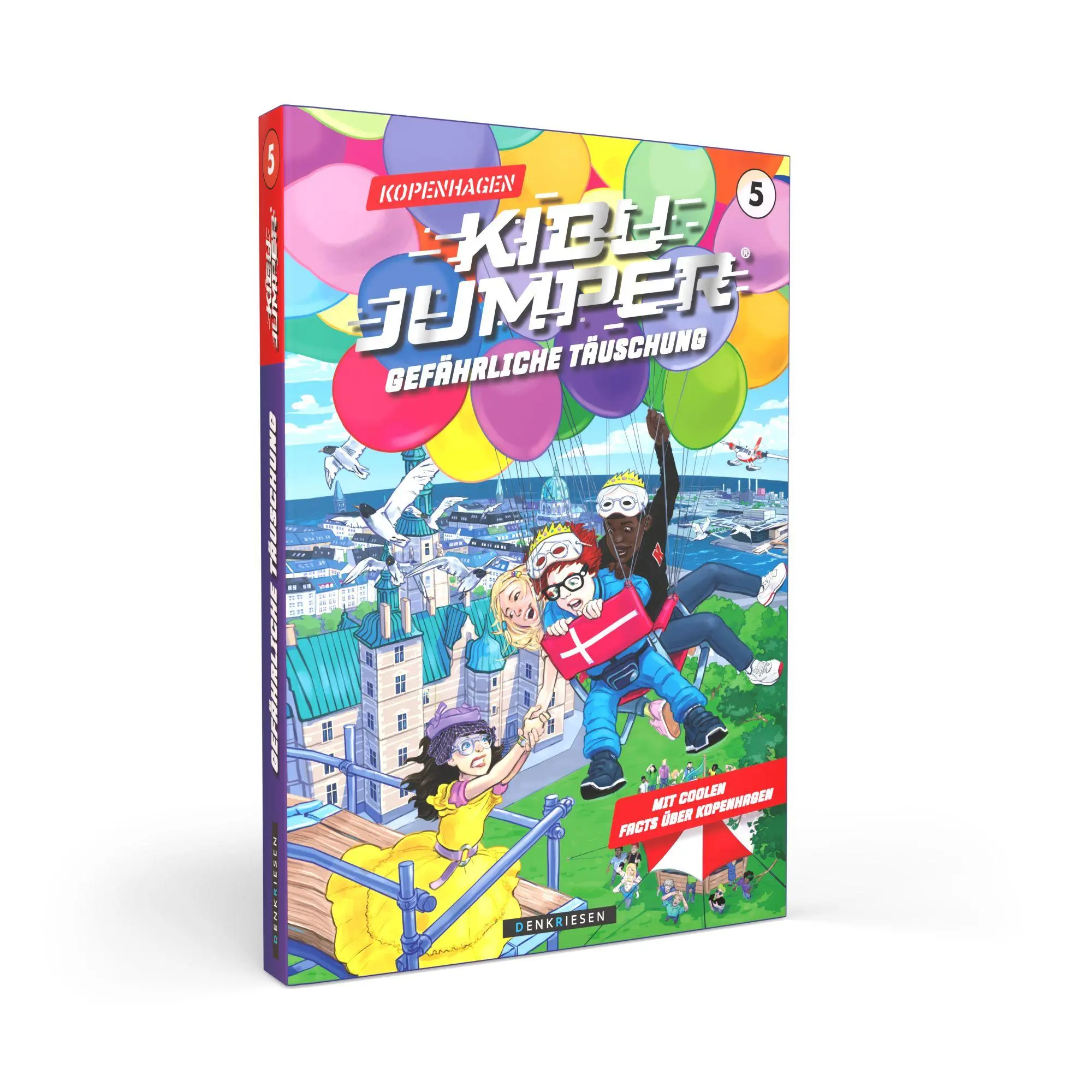 Cover: 9783911279048 | DENKRIESEN - KIBU JUMPER® - Kopenhagen - "Gefährliche Täuschung"...