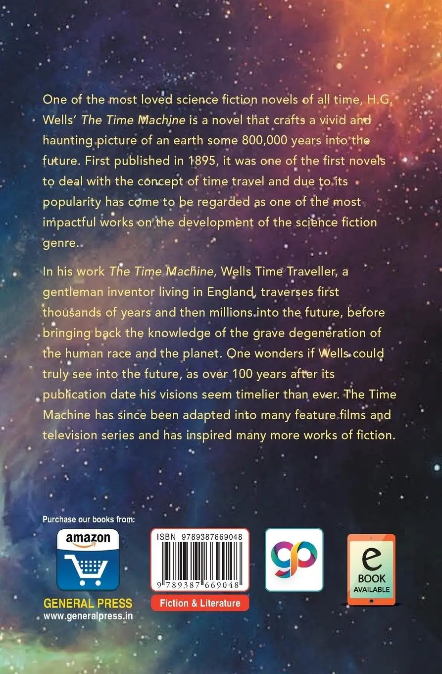 Rückseite: 9789387669048 | The Time Machine | Hg Wells | Taschenbuch | Kartoniert / Broschiert