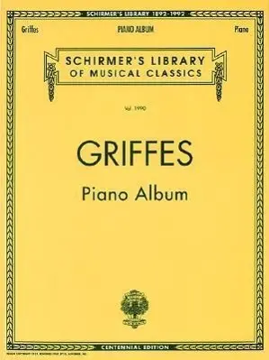 Cover: 9780793529148 | Piano Album (Centennial Edition) | Charles Tomlinson Griffes | Buch