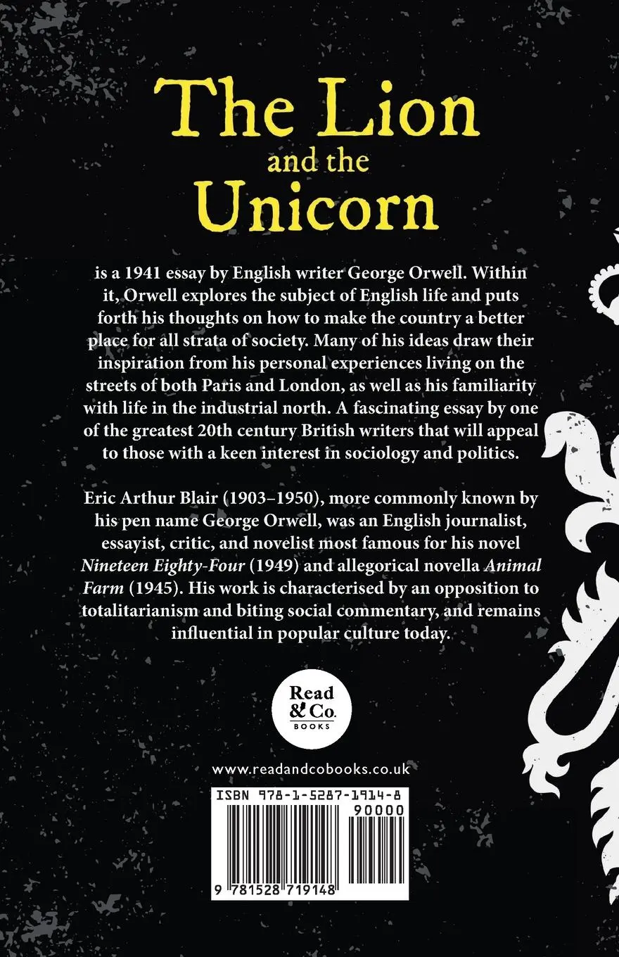 Rückseite: 9781528719148 | The Lion and the Unicorn - Socialism and the English Genius | Orwell