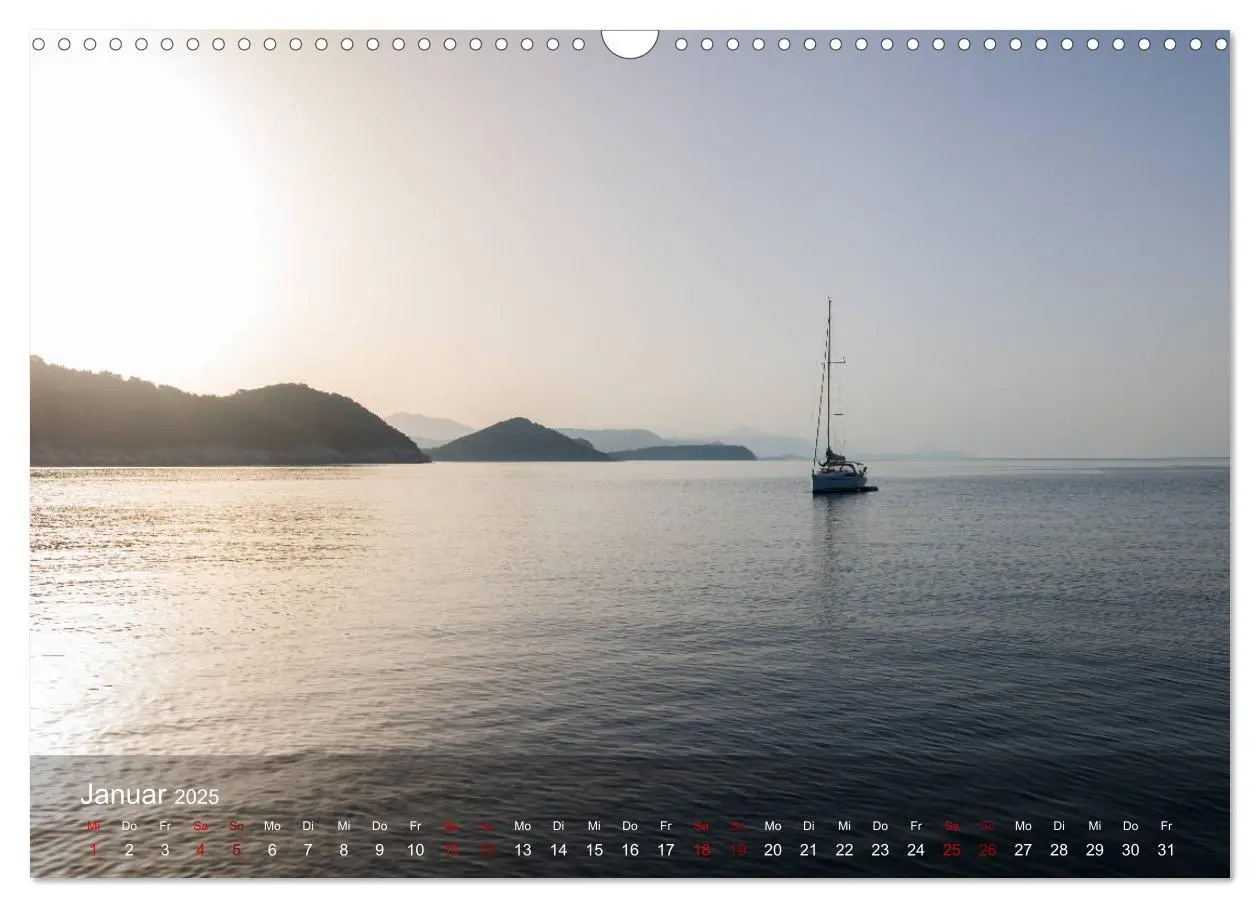 Bild: 9783435149148 | Segeln in Kroatien (Wandkalender 2025 DIN A3 quer), CALVENDO...