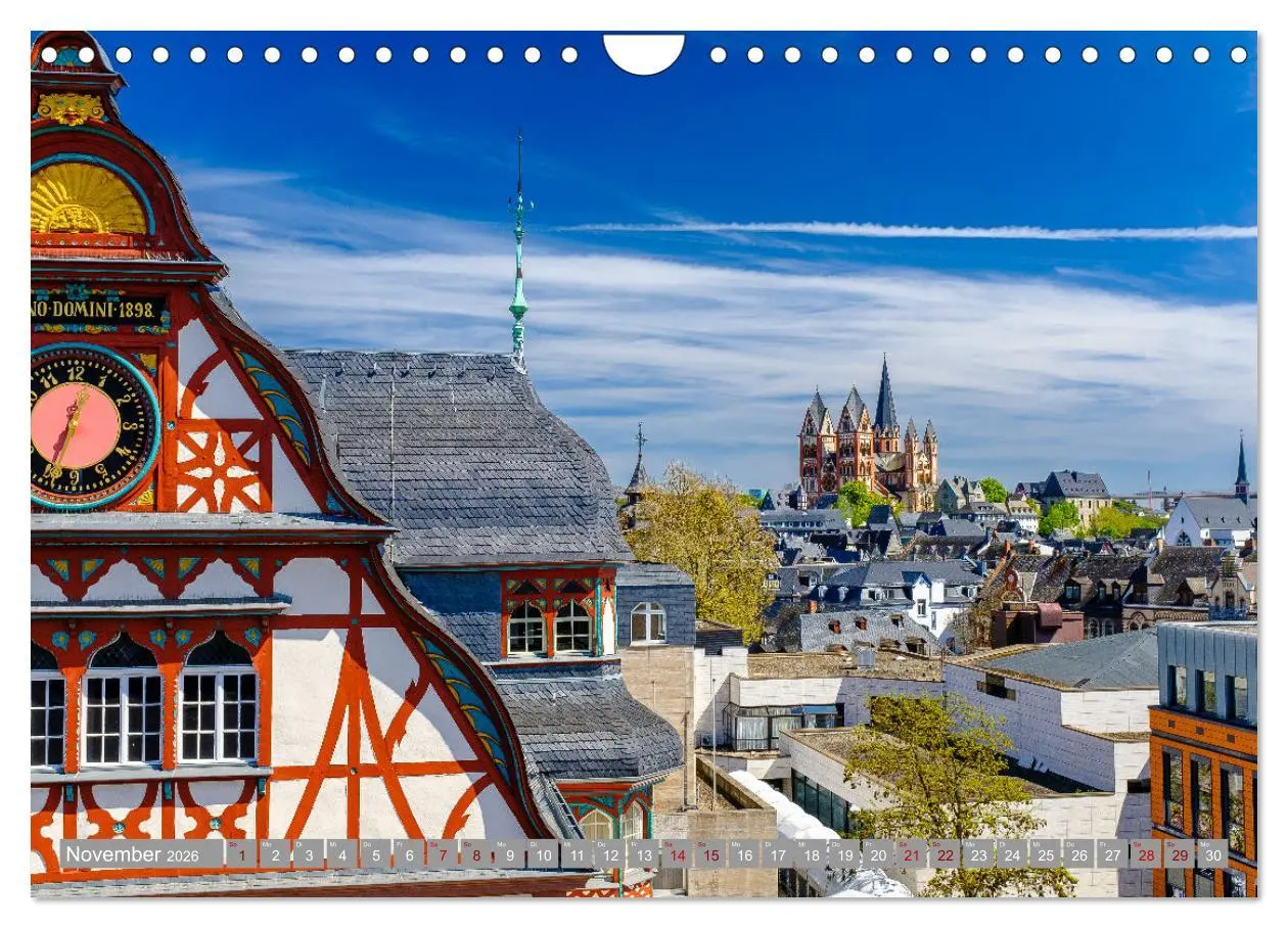 Bild: 9783457549148 | Ein Blick auf Limburg an der Lahn (Wandkalender 2026 DIN A4 quer),...