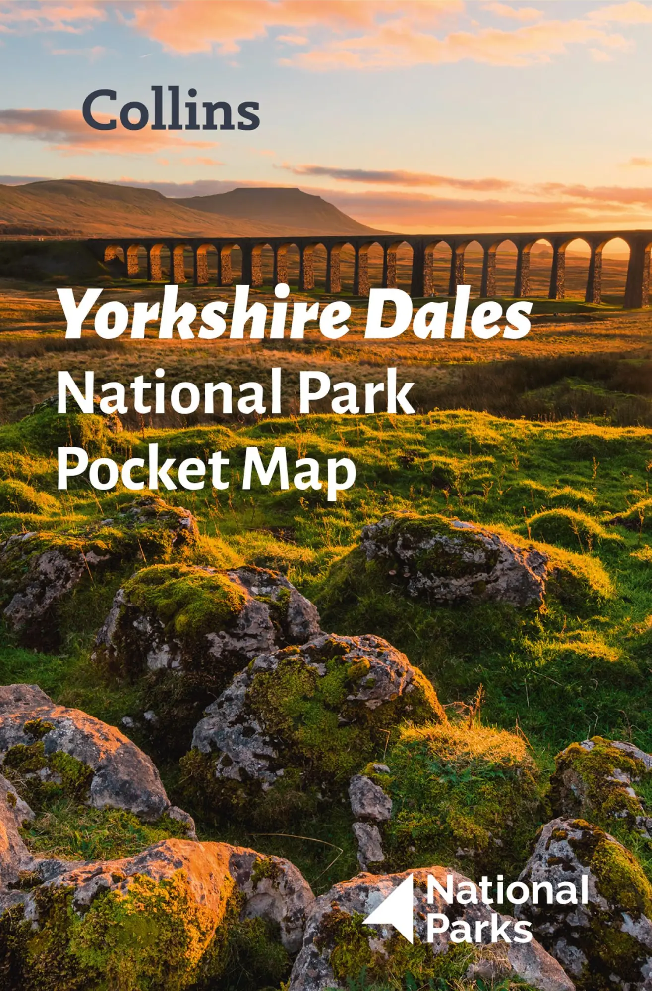 Cover: 9780008439248 | Yorkshire Dales National Park Pocket Map | Collins Maps (u. a.) | 2021