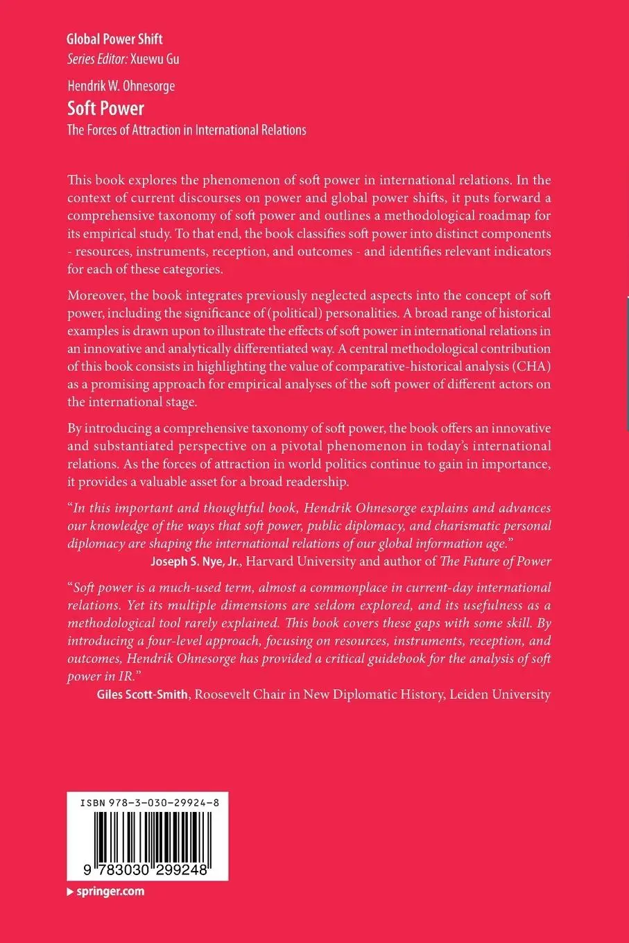 Rückseite: 9783030299248 | Soft Power | The Forces of Attraction in International Relations | xxi